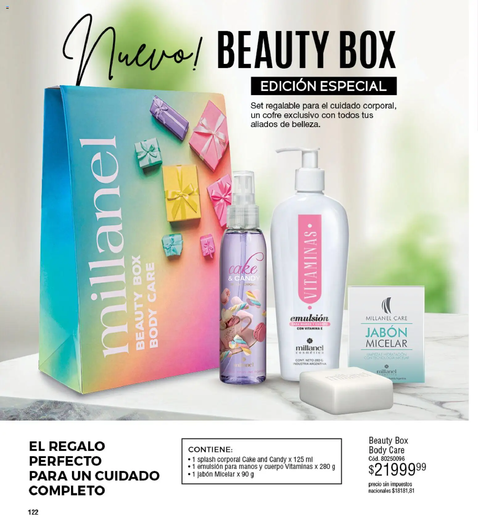 Millanel - Catálogo │ válido desde el 30/03/2026 | Página: 122 | Productos: Vitaminas, Body, Jabón, Emulsión