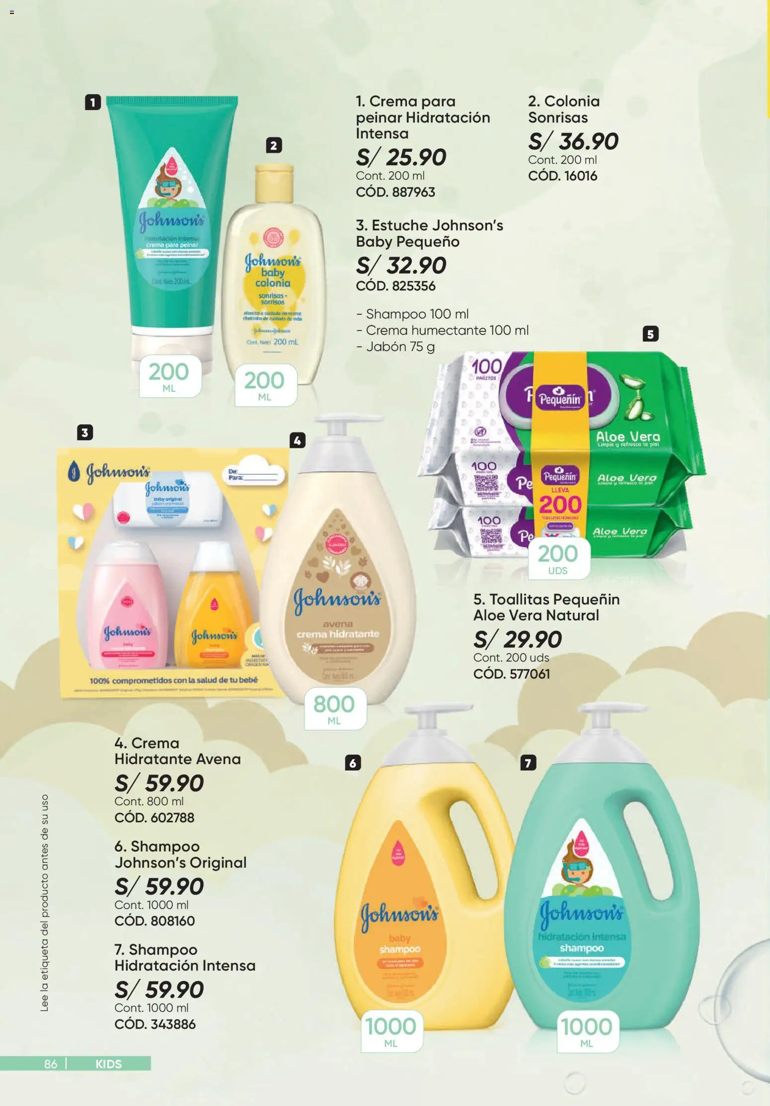 Catálogo Azzorti válido desde 18.05.2026 | Página: 86 | Productos: Shampoo, Jabón, Crema, Avena