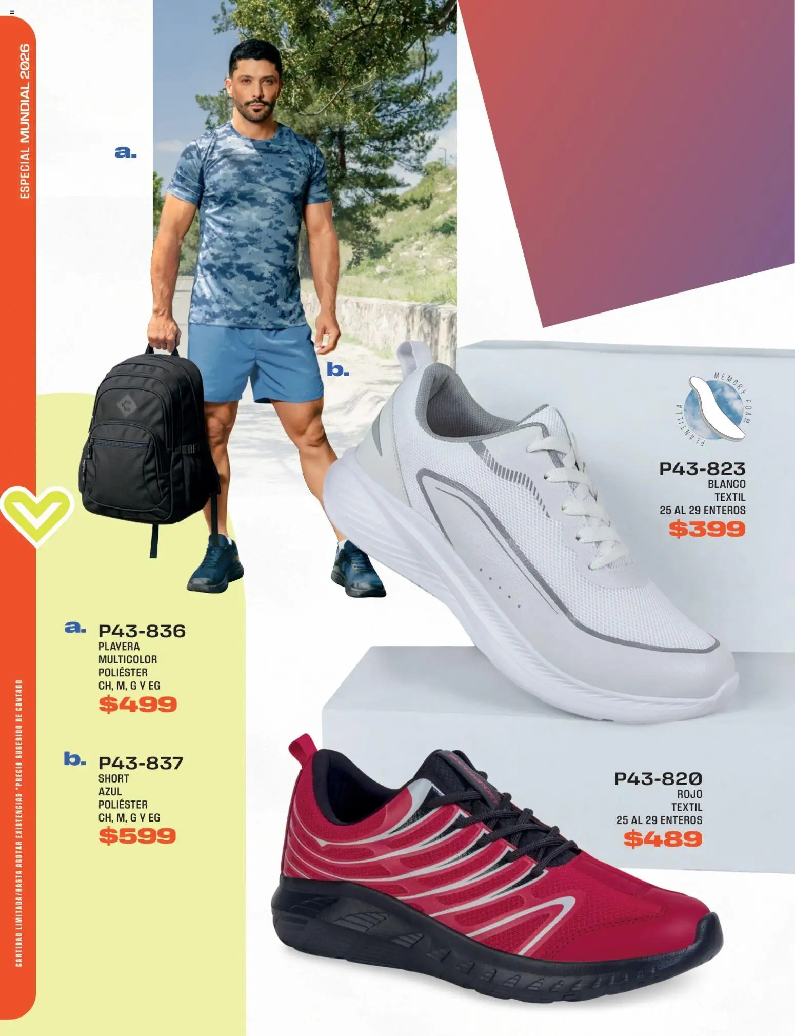 Nuevas ofertas de Cklass válidas en toda la República Mexicana desde el 15.05.2026. ¡Encuentra las mejores ofertas en Cklass catálogo Pasión futbolera! | Página: 32 | Productos: Playera, Short