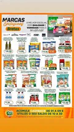 Bretas ofertas Marcas Exclusivas - Pré-Visualização do folheto da loja Bretas, válido de 23/07/2026