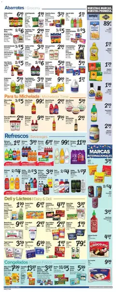 Preview of El Super weekly ads valid from 06/17/2026 | Page: 2 | Products: Corn, Cheese, Yogurt, Cream