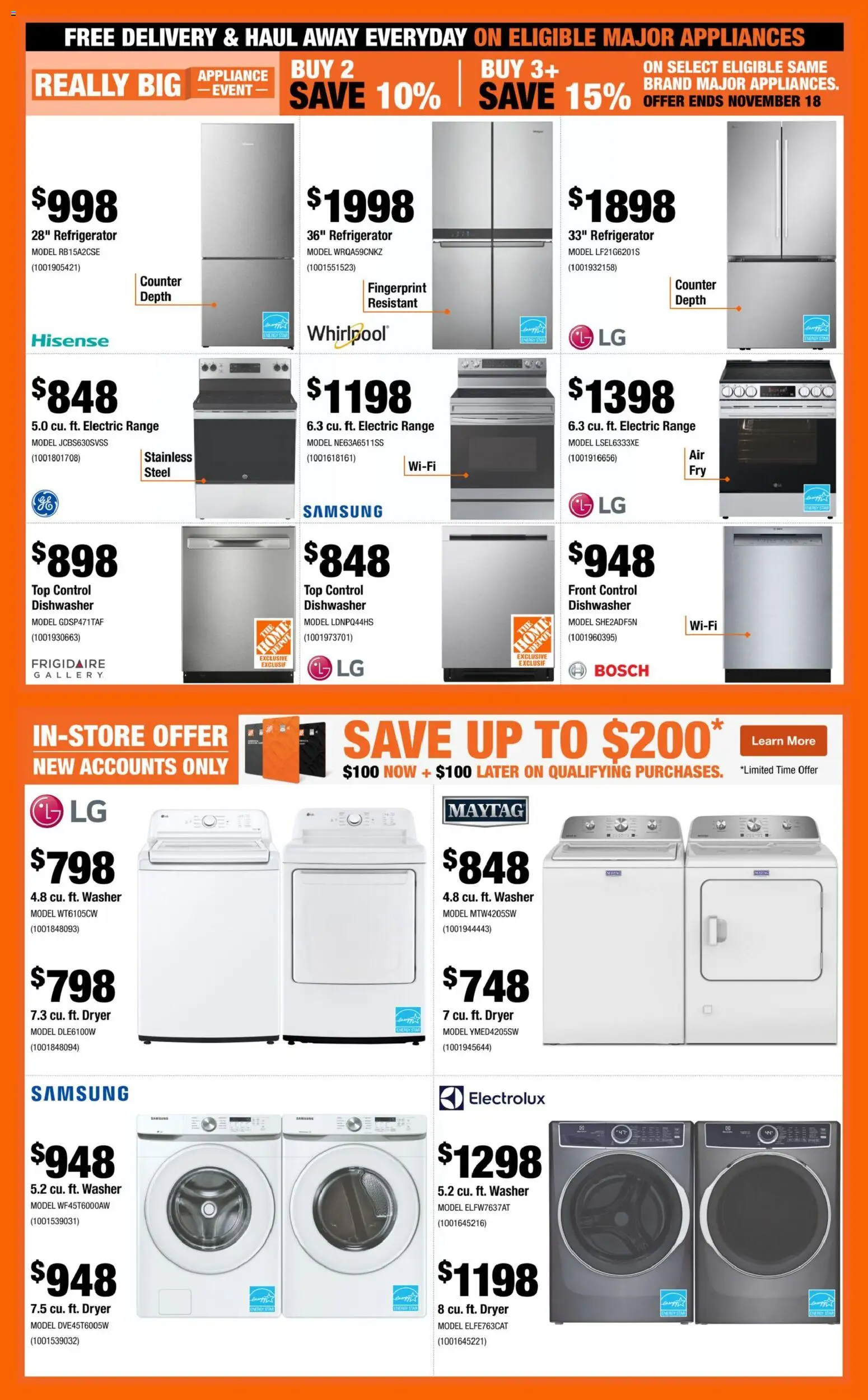 Home Depot flyer valid from Oct 29, 2026 | Page: 7
