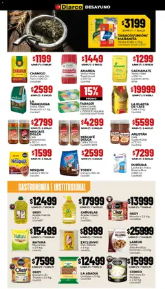 Vista previa Diarco ofertas válido desde el 11.05.2026 | Página: 4 | Productos: Mayonesa, Leche, Mate cocido, Planta
