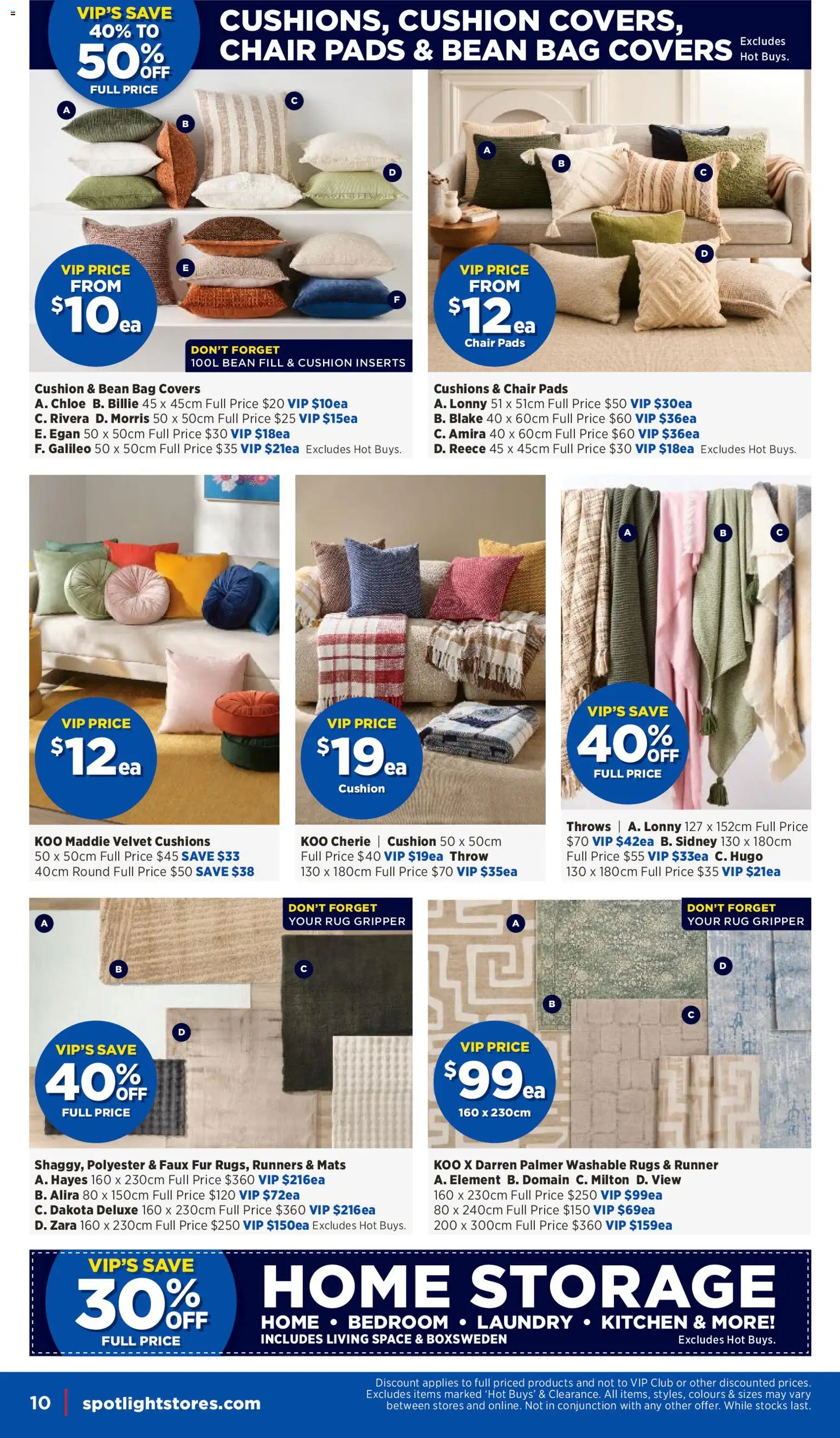 Spotlight catalogue - valid from 23/09/2026 | Page: 10 | Products: Rug, Chair, Fur, Rugs