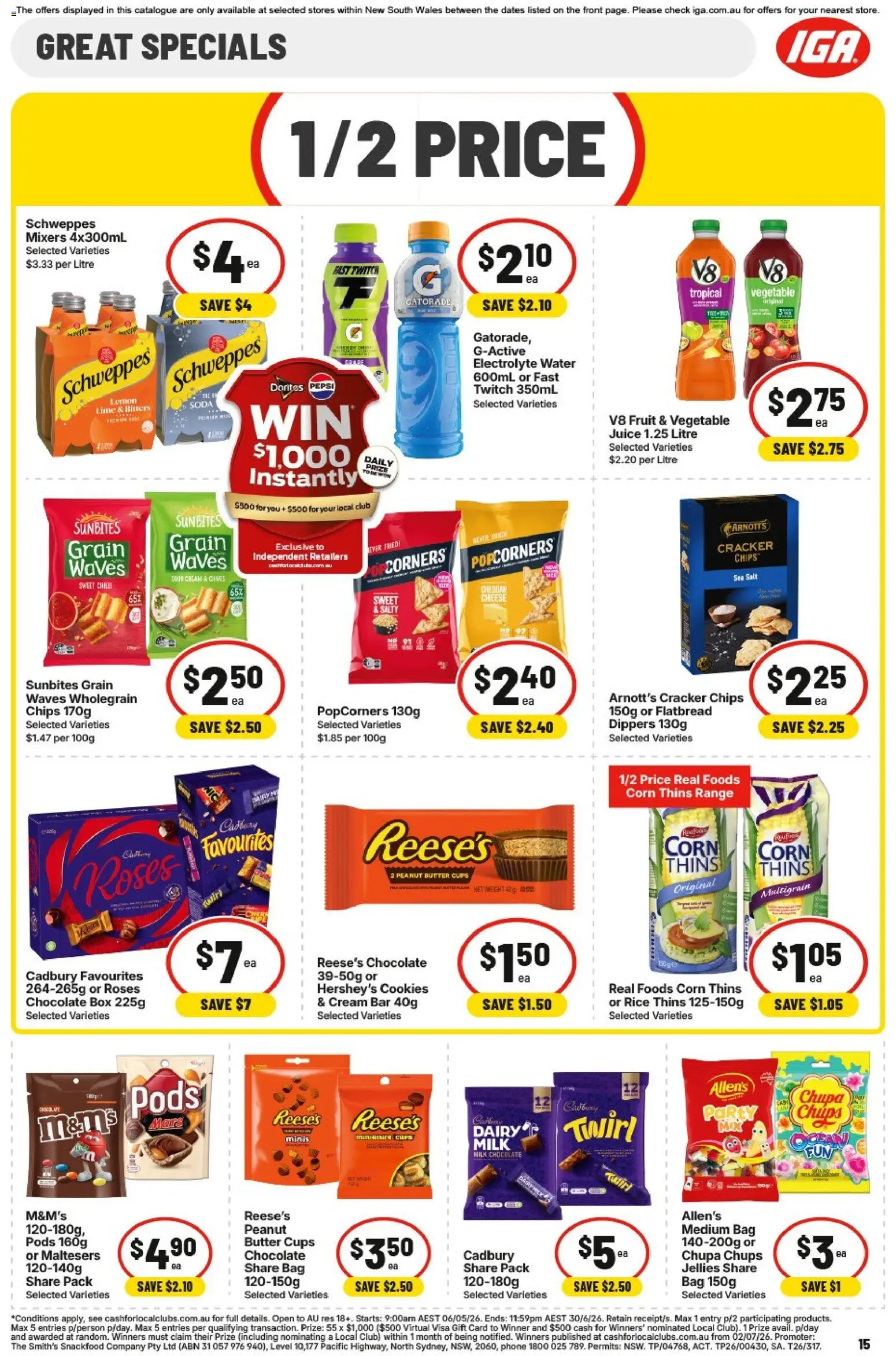 IGA catalogue - valid from 27.05.2026 | Page: 14 | Products: Milk, Rice, Sour cream, Cream