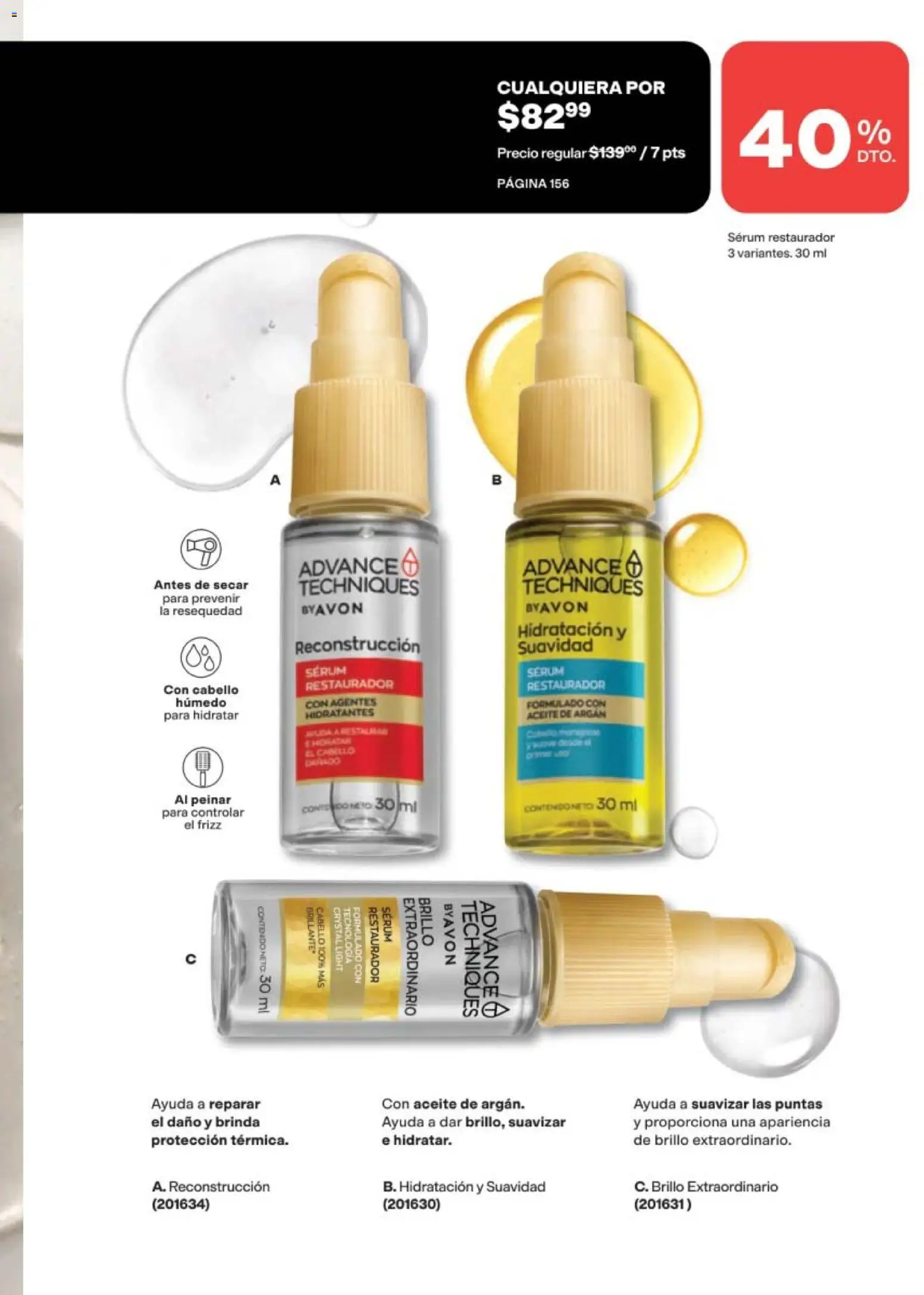 Nuevas ofertas de AVON válidas en toda la República Mexicana desde el 05/10/2026. ¡Encuentra las mejores ofertas en AVON campaña 16 2026! | Página: 154