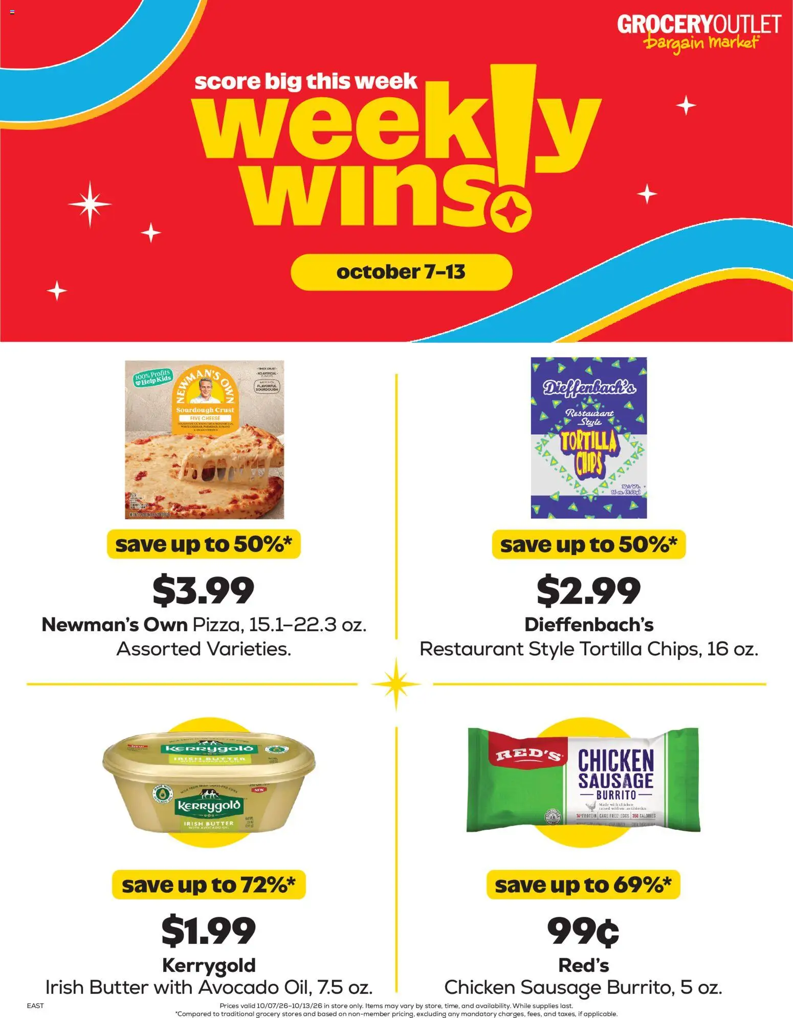 Grocery Outlet Weekly Ad - valid from 10/07/2026 | Page: 1