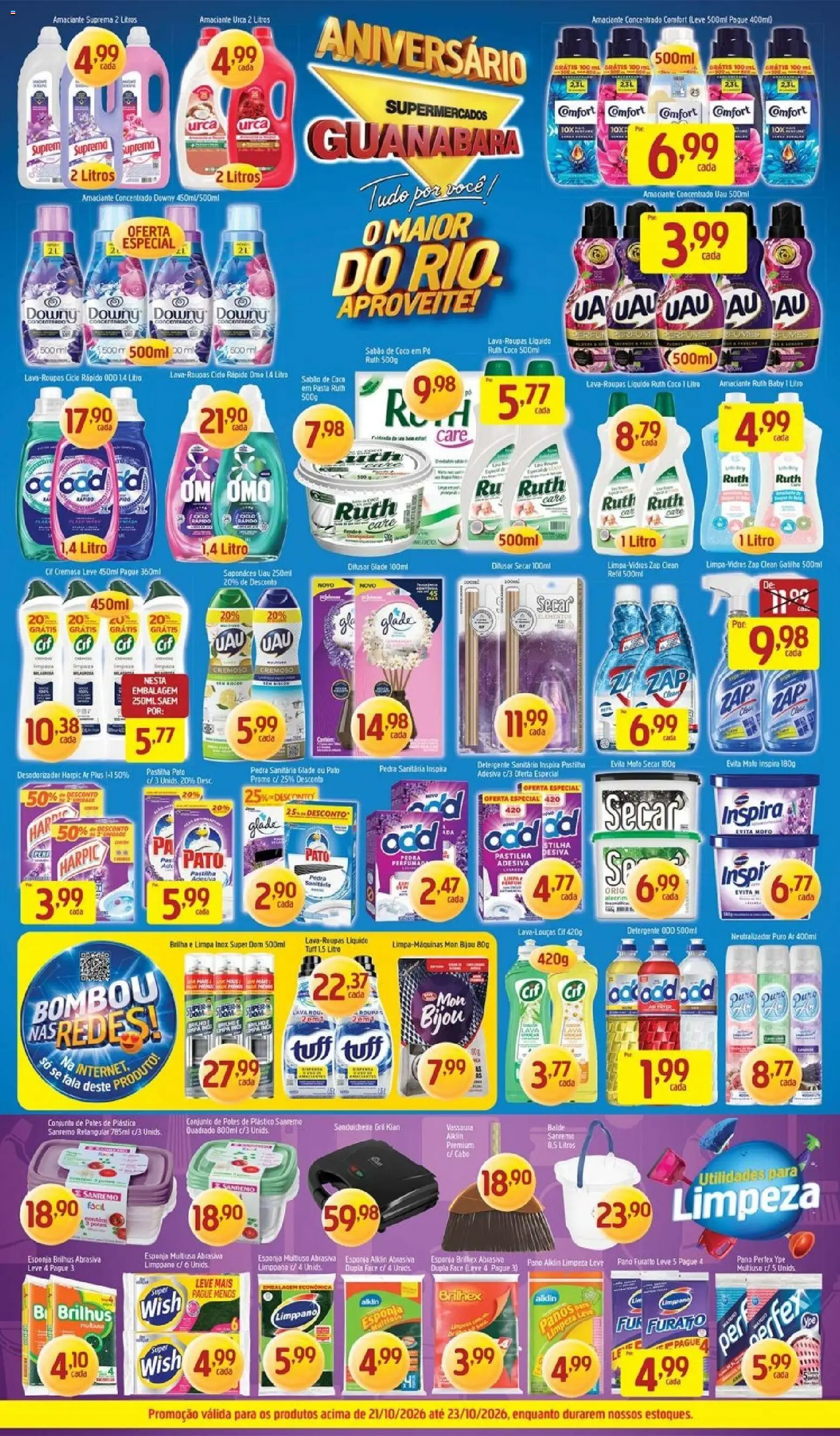 Supermercados Guanabara Folheto - válido de 21/10/2026 | Página: 11