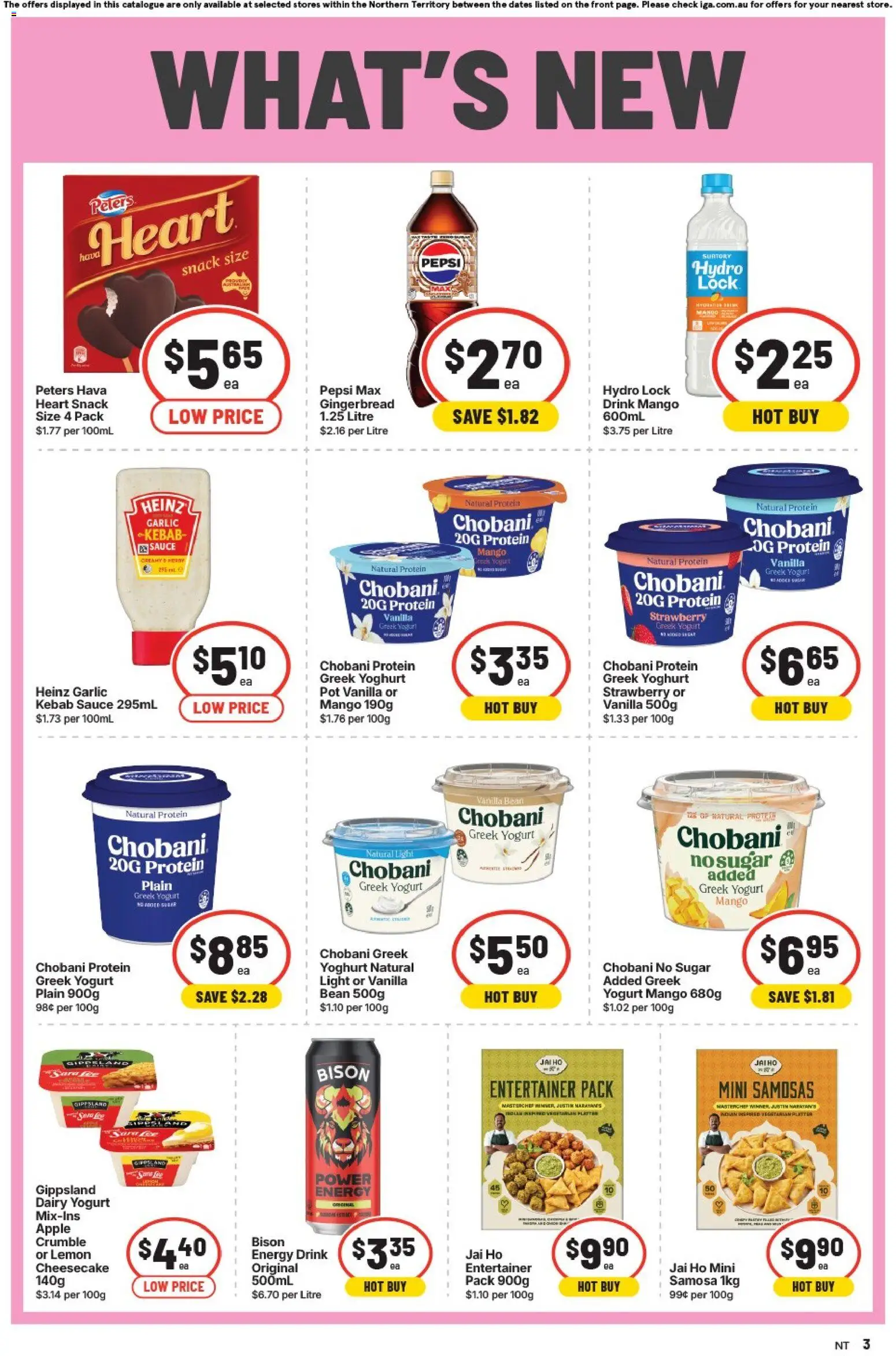 IGA catalogue - valid from 28/10/2026 | Page: 3