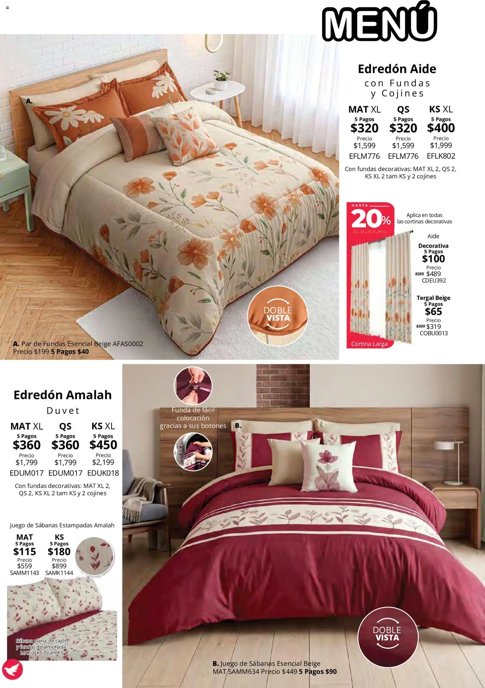 Nuevas ofertas de Colchas Concord válidas en toda la República Mexicana desde el 15/10/2026. ¡Encuentra las mejores ofertas en Colchas Concord catálogo! | Página: 14