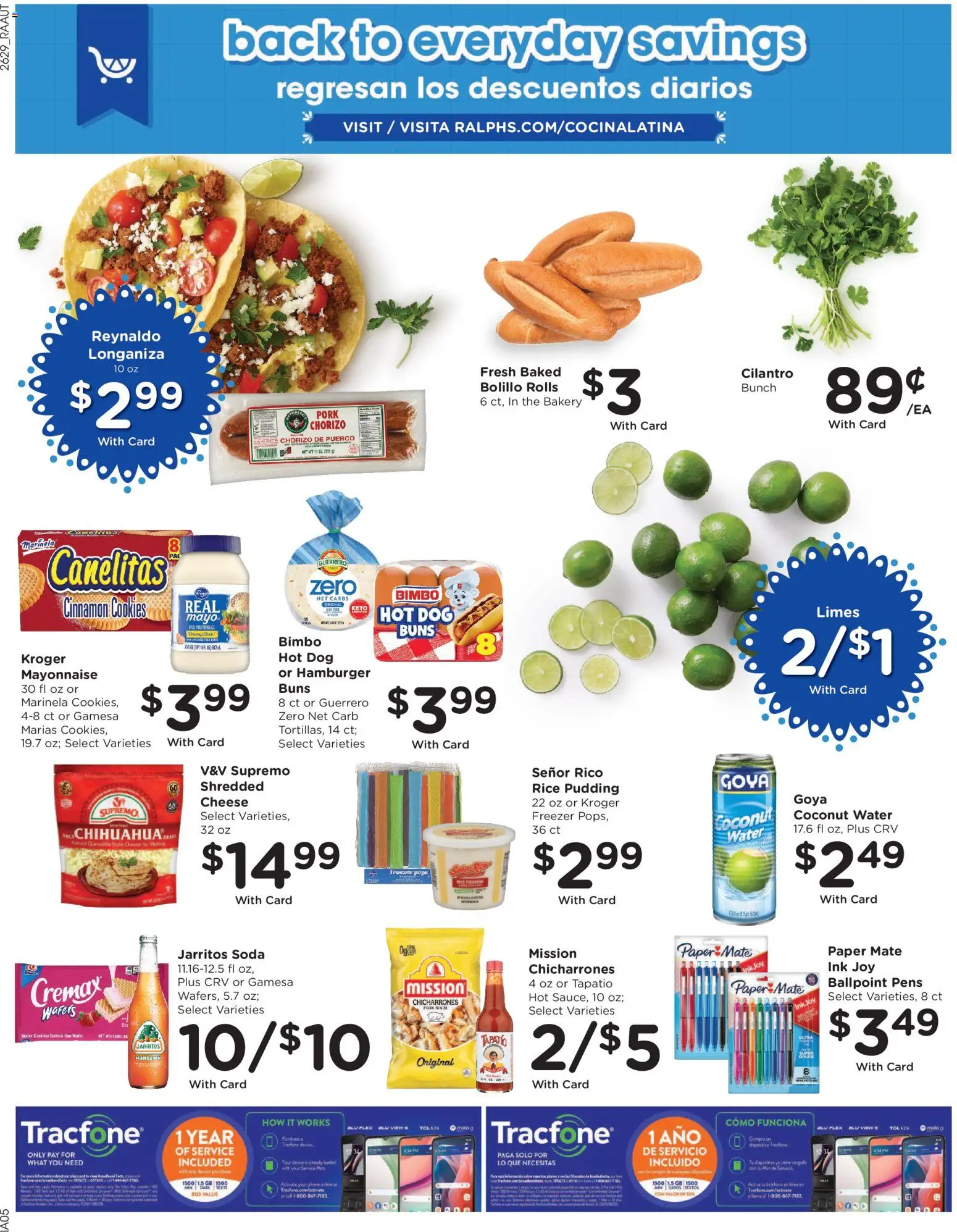 Ralphs Weekly Ad - valid from 08/19/2026 | Page: 13 | Products: Ink, Cheese, Cookies, Freezer