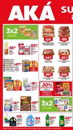 Vista previa de Arteli folleto Aká Super Bodega, nuevo folleto de la tienda, válido en México a partir del 07/07/2026