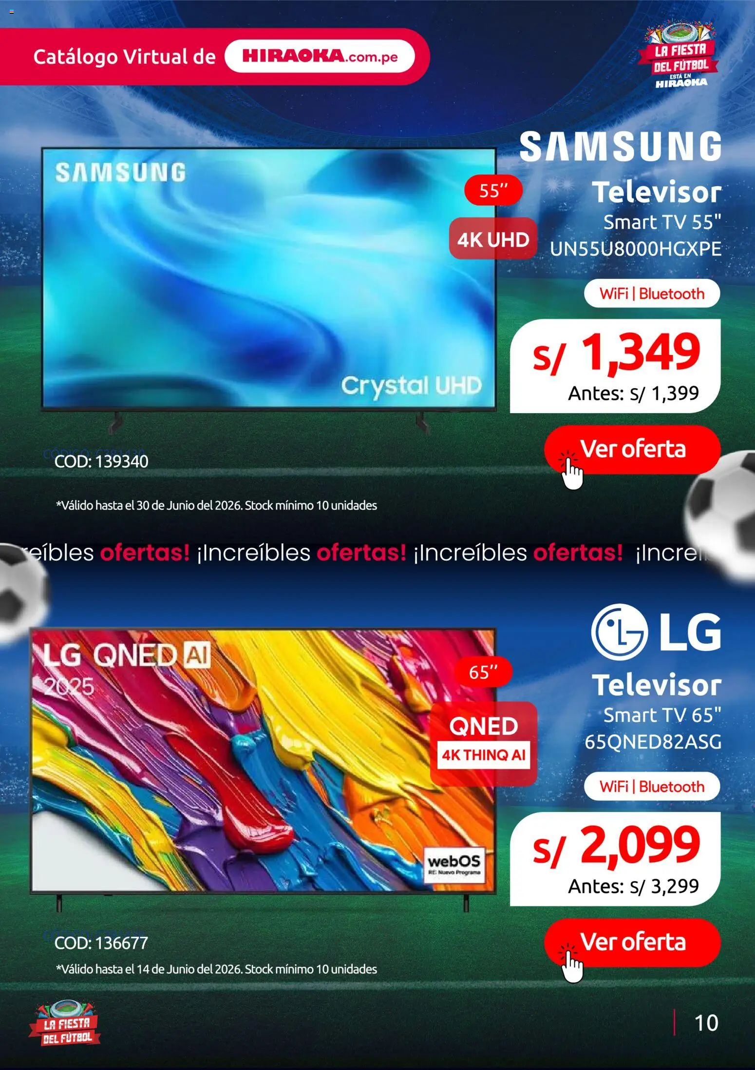 Catálogo Hiraoka válido desde 11.06.2026 | Página: 11 | Productos: Televisor
