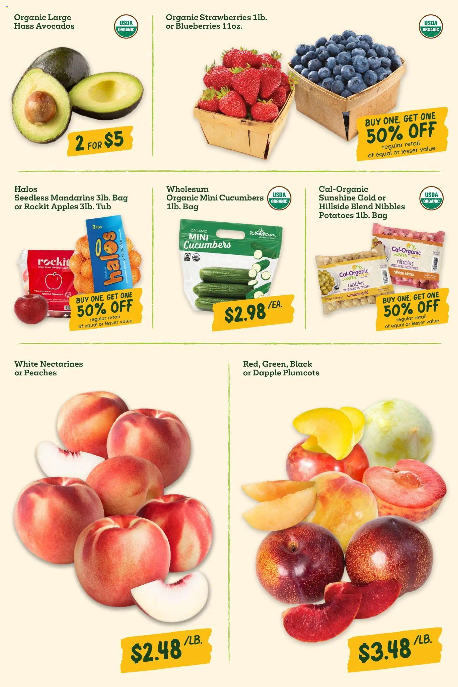 Sprouts Weekly Ad - valid from 08/05/2026 | Page: 6 | Products: Apples, Strawberries, Blueberries, Bag