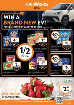 Preview of Foodworks catalogue QLD - valid from 26/08/2026