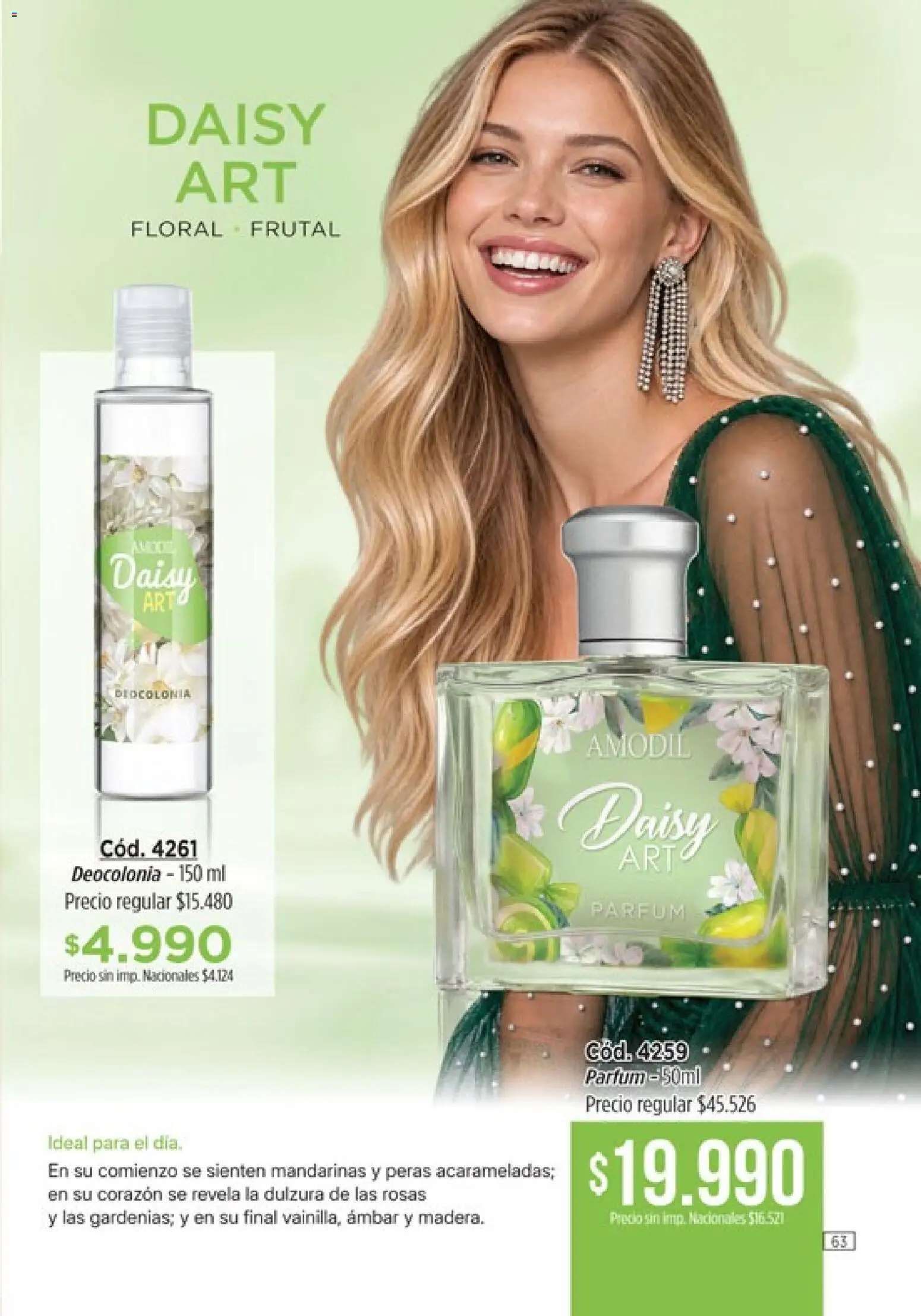 Catálogo Amodil Campaña 16 │ válido desde el 19/09/2026 | Página: 63 | Productos: Peras, Mandarinas