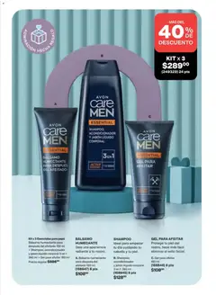 Vista previa de SHAMPOO, Ideal para empezar tu día cuidando tu cabello y tu piel. B. Shampoo, acondicionador y jabón líquido corporal 3 en 1. 350 ml, nuevo folleto de la tienda, válido en México a partir del 08.05.2026 | Página: 42