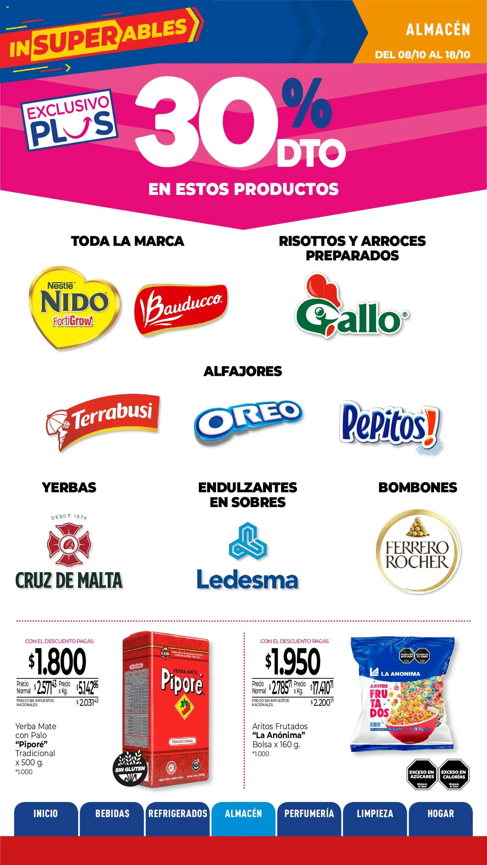 La Anonima catálogo │ válido desde el 08/10/2026 | Página: 18