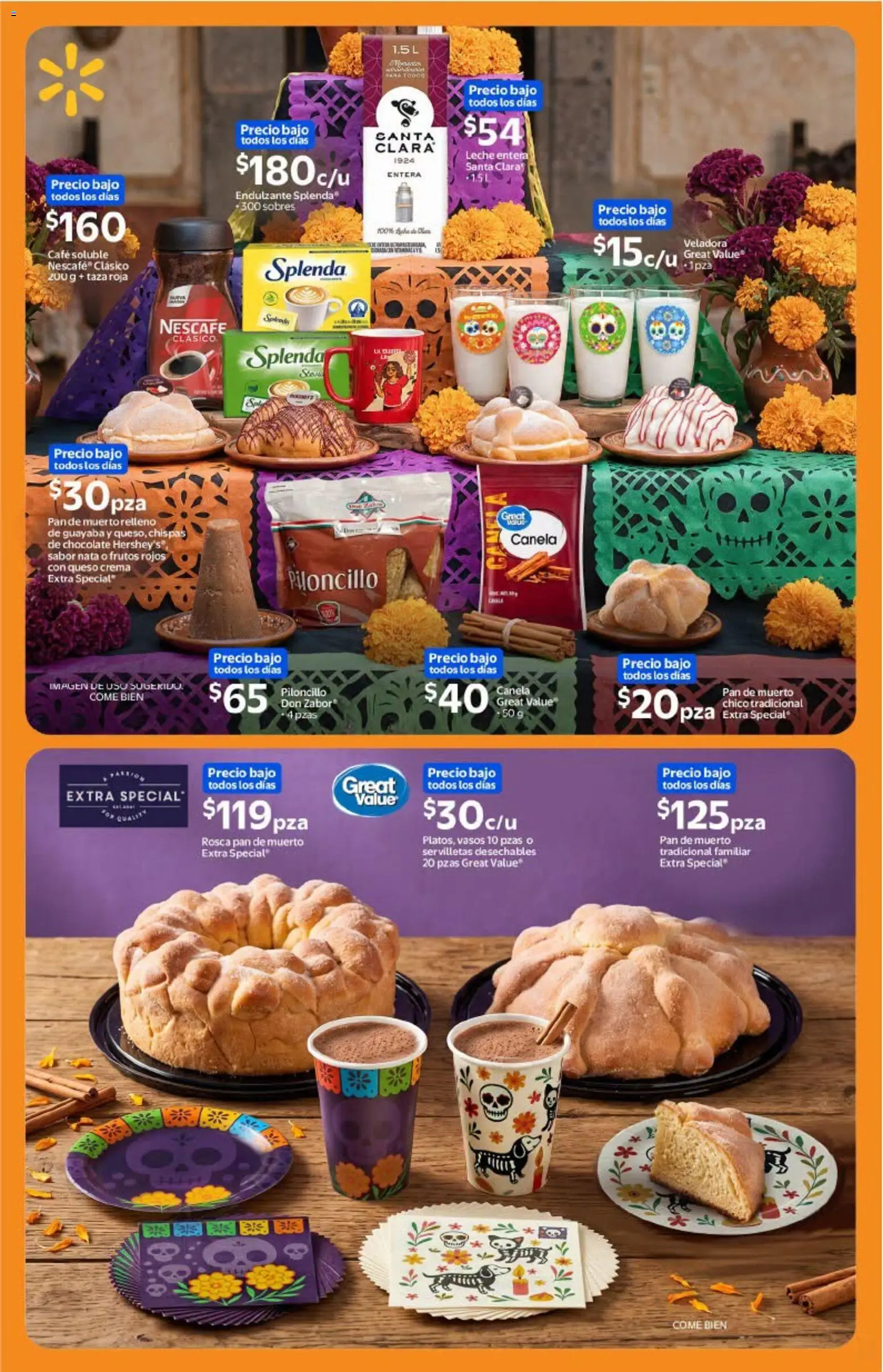 Nuevas ofertas de Walmart válidas en toda la República Mexicana desde el 01/10/2026. ¡Encuentra las mejores ofertas en Walmart folleto Que a tu ofrenda no le falte nada! | Página: 2
