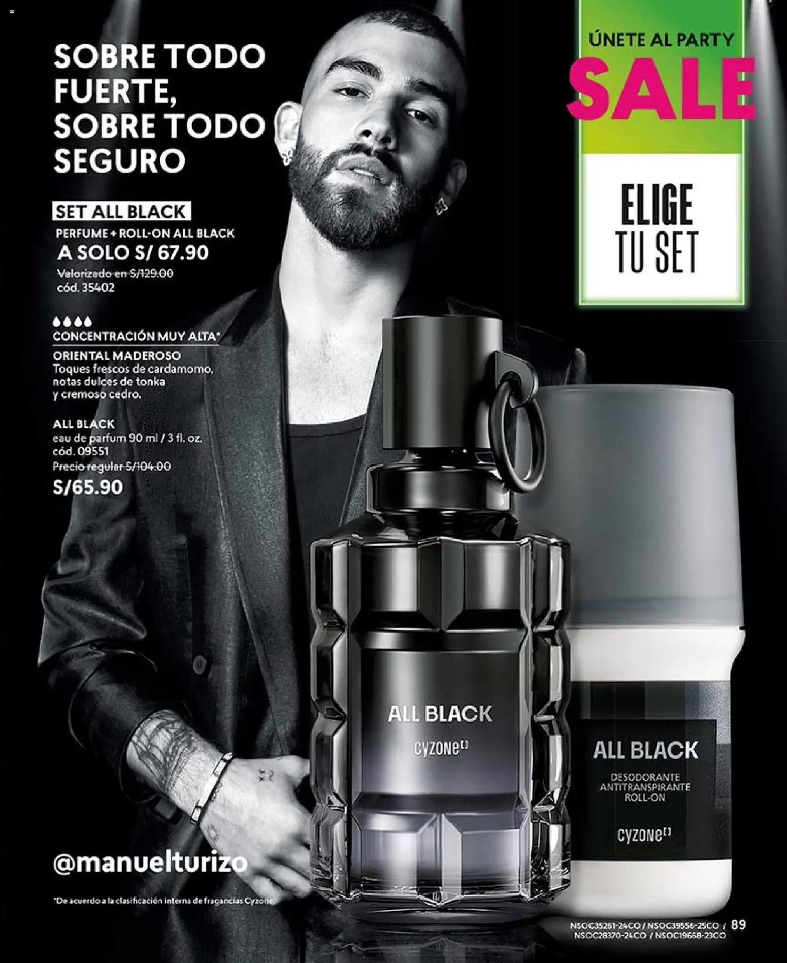 Catálogo CyZone válido desde 20/06/2026 | Página: 101 | Productos: Desodorante, Antitranspirante, Perfume