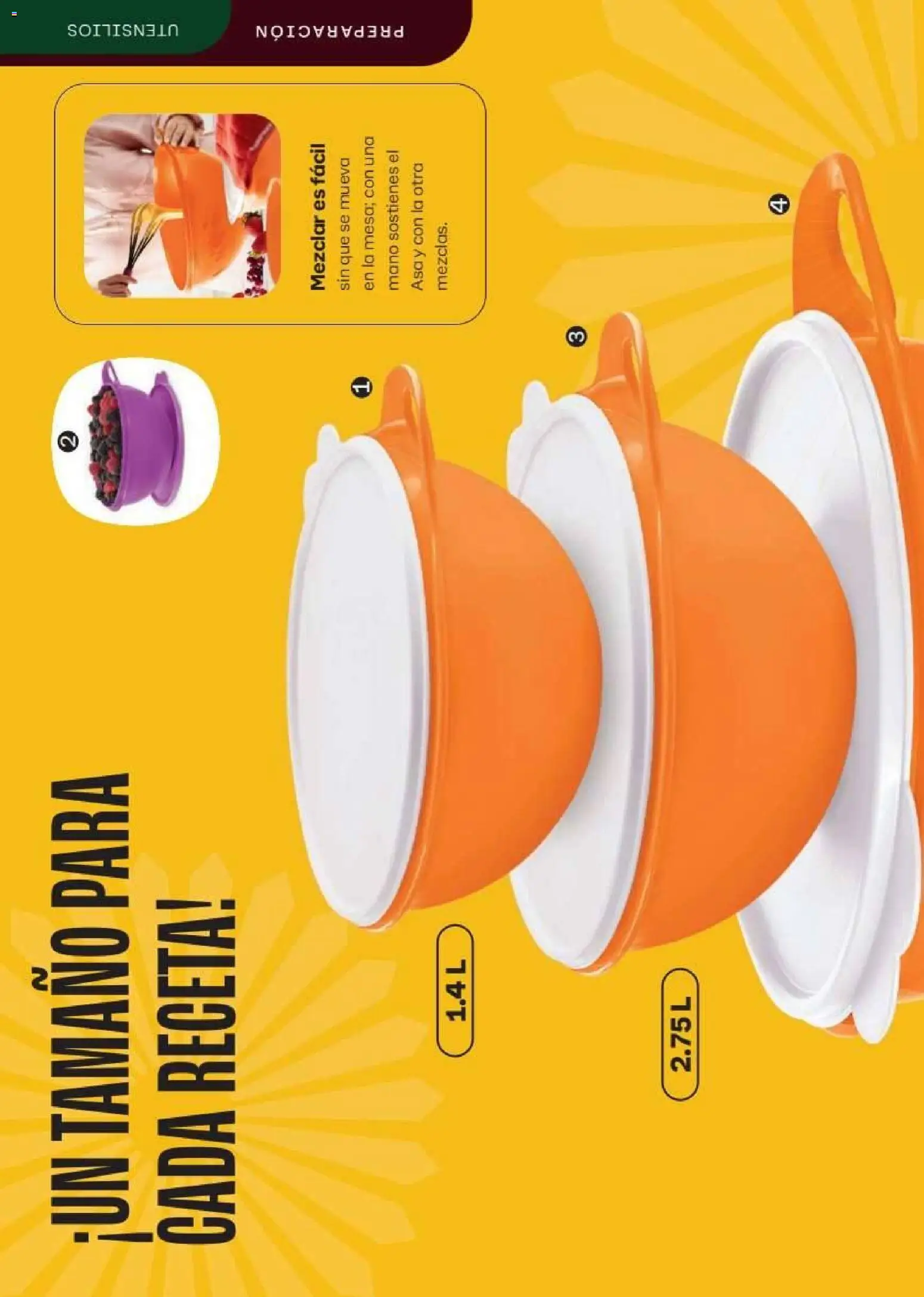 Nuevas ofertas de Tupperware válidas en toda la República Mexicana desde el 15.06.2026. ¡Encuentra las mejores ofertas en Tupperware catálogo! | Página: 86