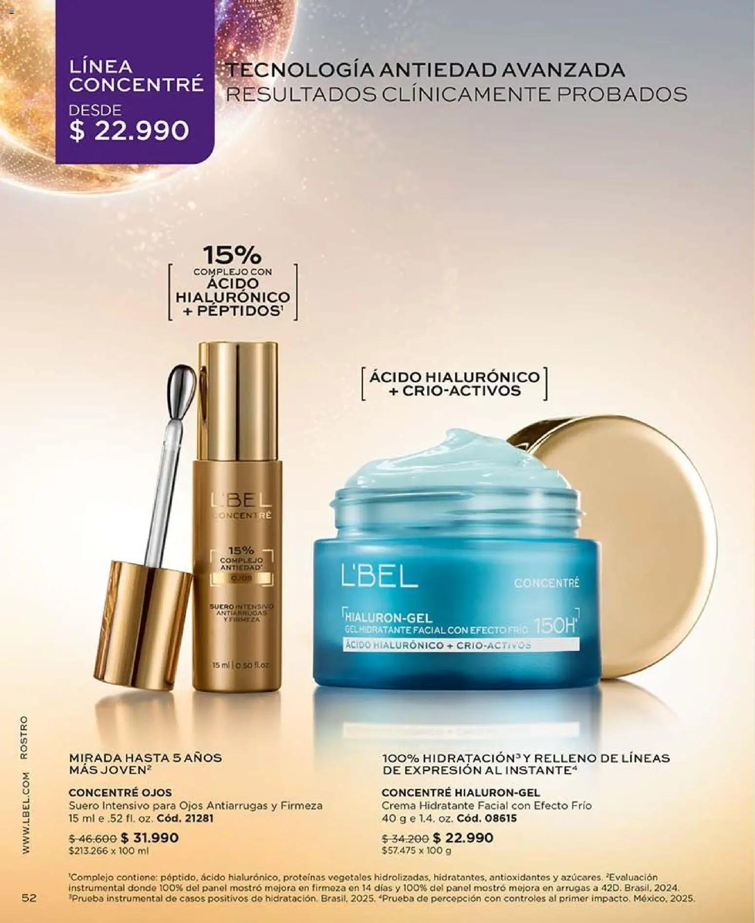 Catálogo L'Bel Campaña 16 │ válido desde el 28.09.2026 | Página: 52 | Productos: Crema
