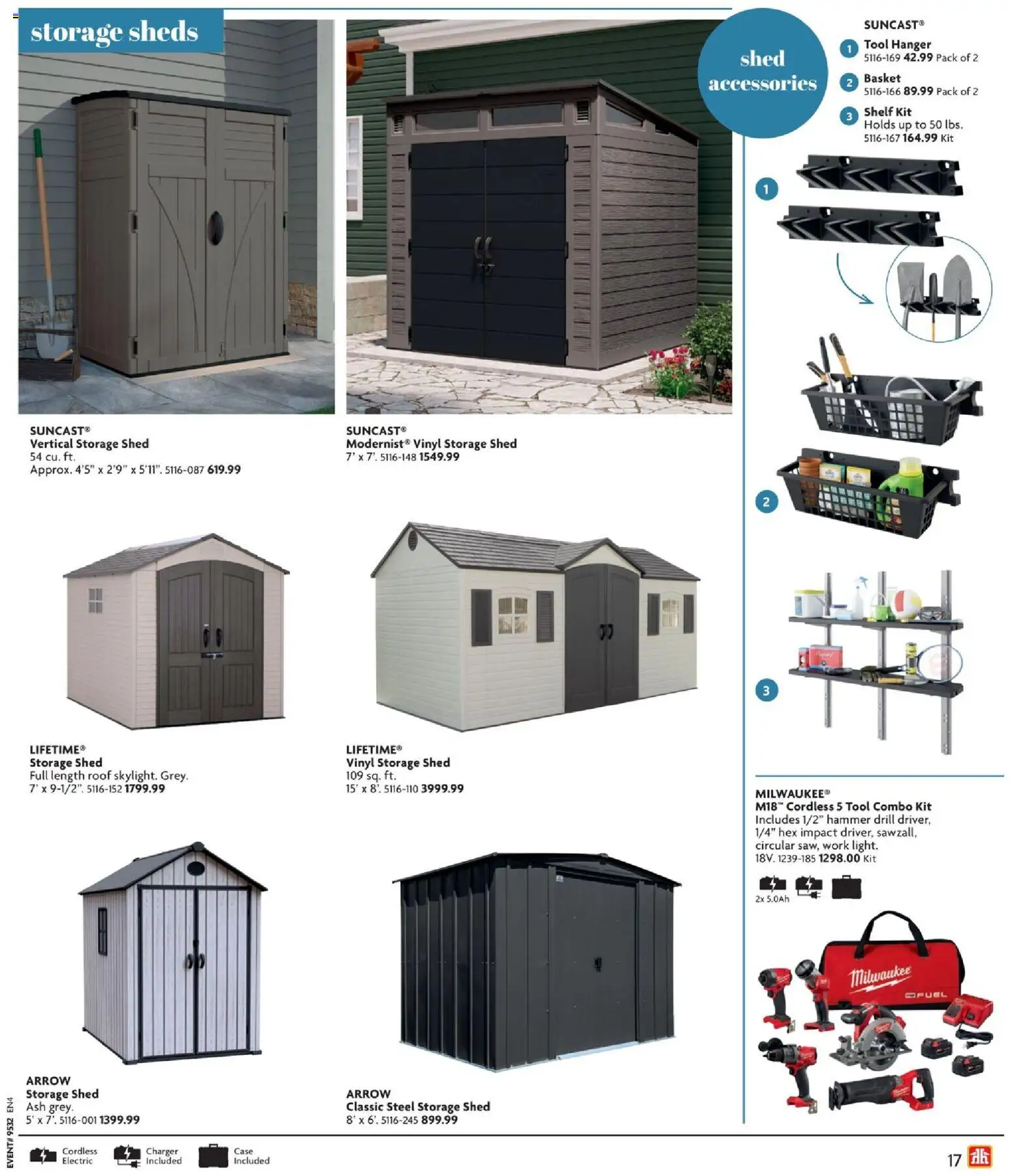 Home Hardware flyer valid from Oct 1, 2026 | Page: 17 | Products: Case, Shelf, Basket