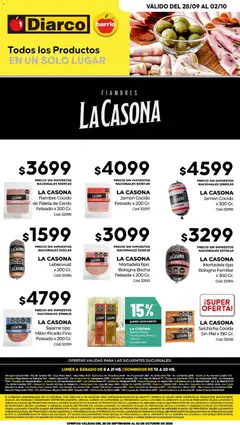 Vista previa Diarco - Especial Sodecar válido desde el 28/09/2026