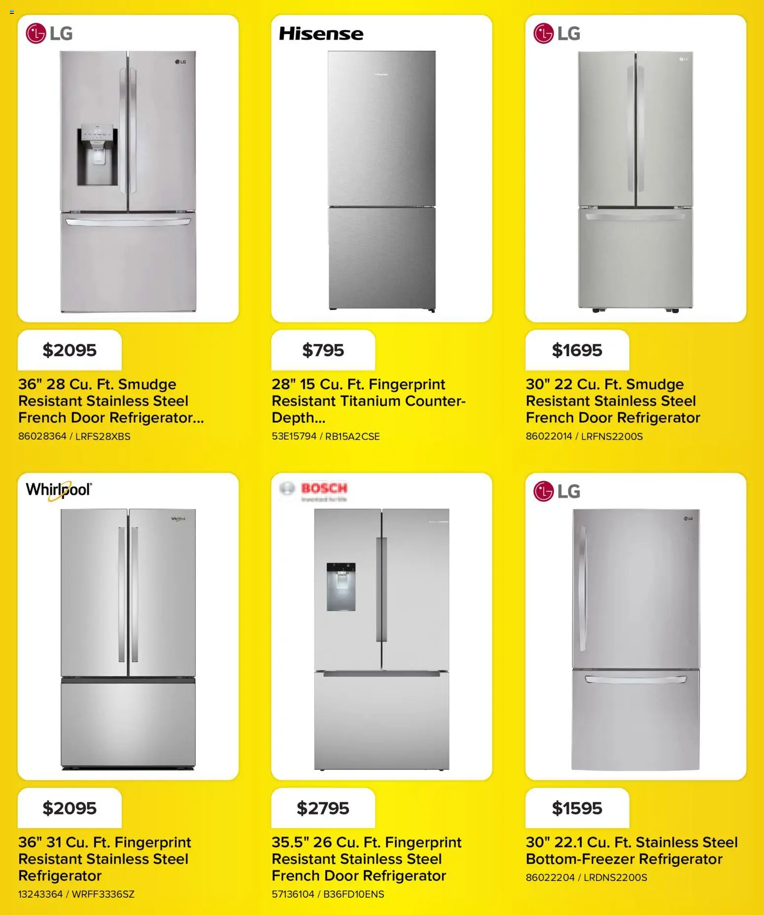 Leon's flyer valid from Sep 3, 2026 | Page: 2 | Products: Refrigerator, Door