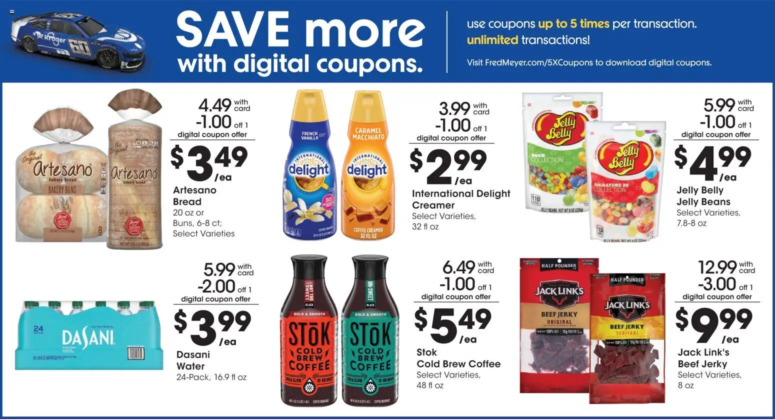 Fred Meyer Weekly Ad - valid from 09/16/2026 | Page: 9 | Products: Bakery, Jerky, Coffee, Beef