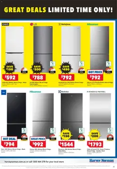 Preview of Harvey Norman Electrical Clearance - valid from 18/06/2026 | Page: 24 | Products: Accessories, Fridge