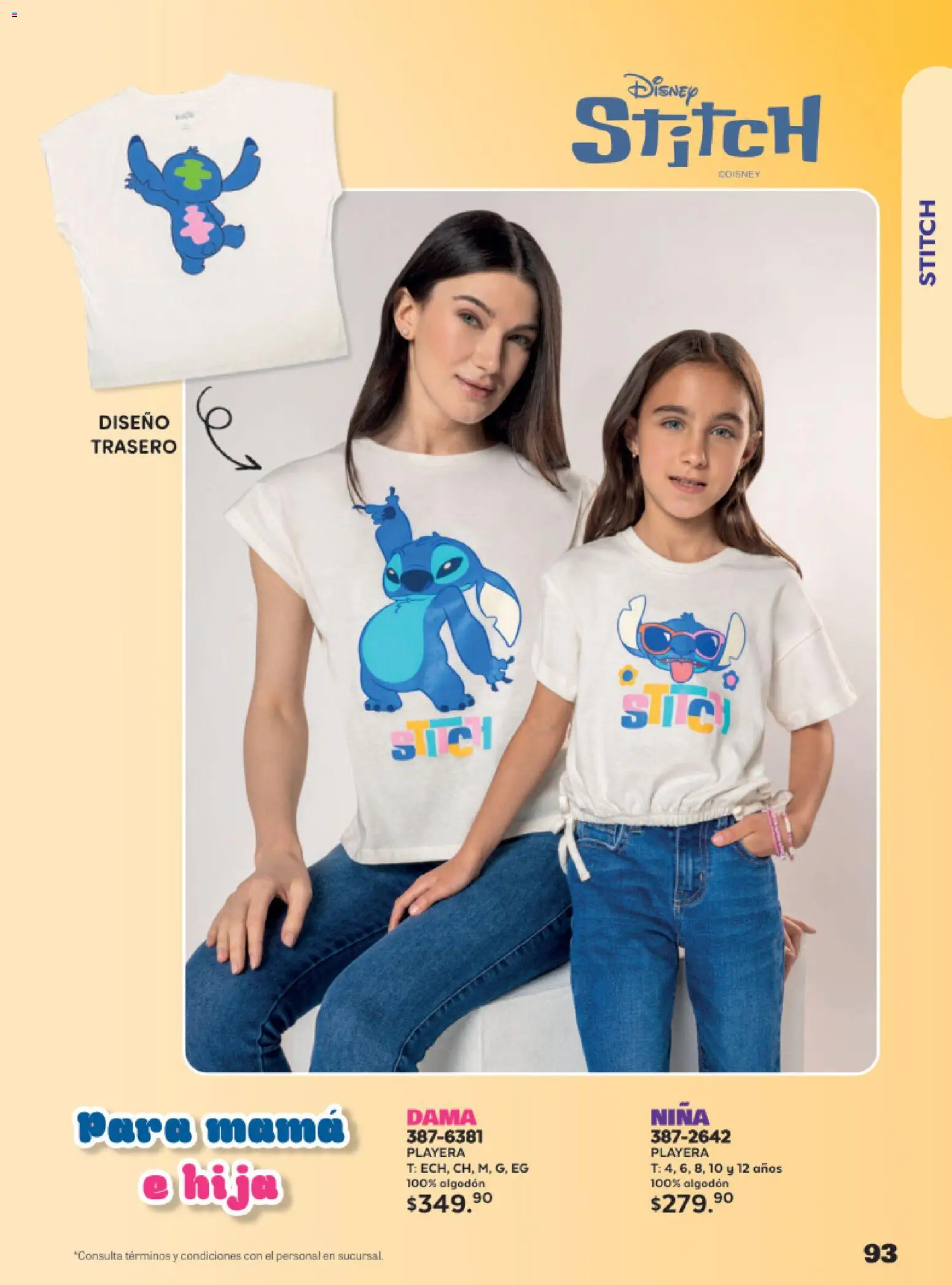 Nuevas ofertas de Andrea válidas en toda la República Mexicana desde el 24.05.2026. ¡Encuentra las mejores ofertas en Andrea catálogo Lo más divertindo en ropa! | Página: 93 | Productos: Algodón, Playera