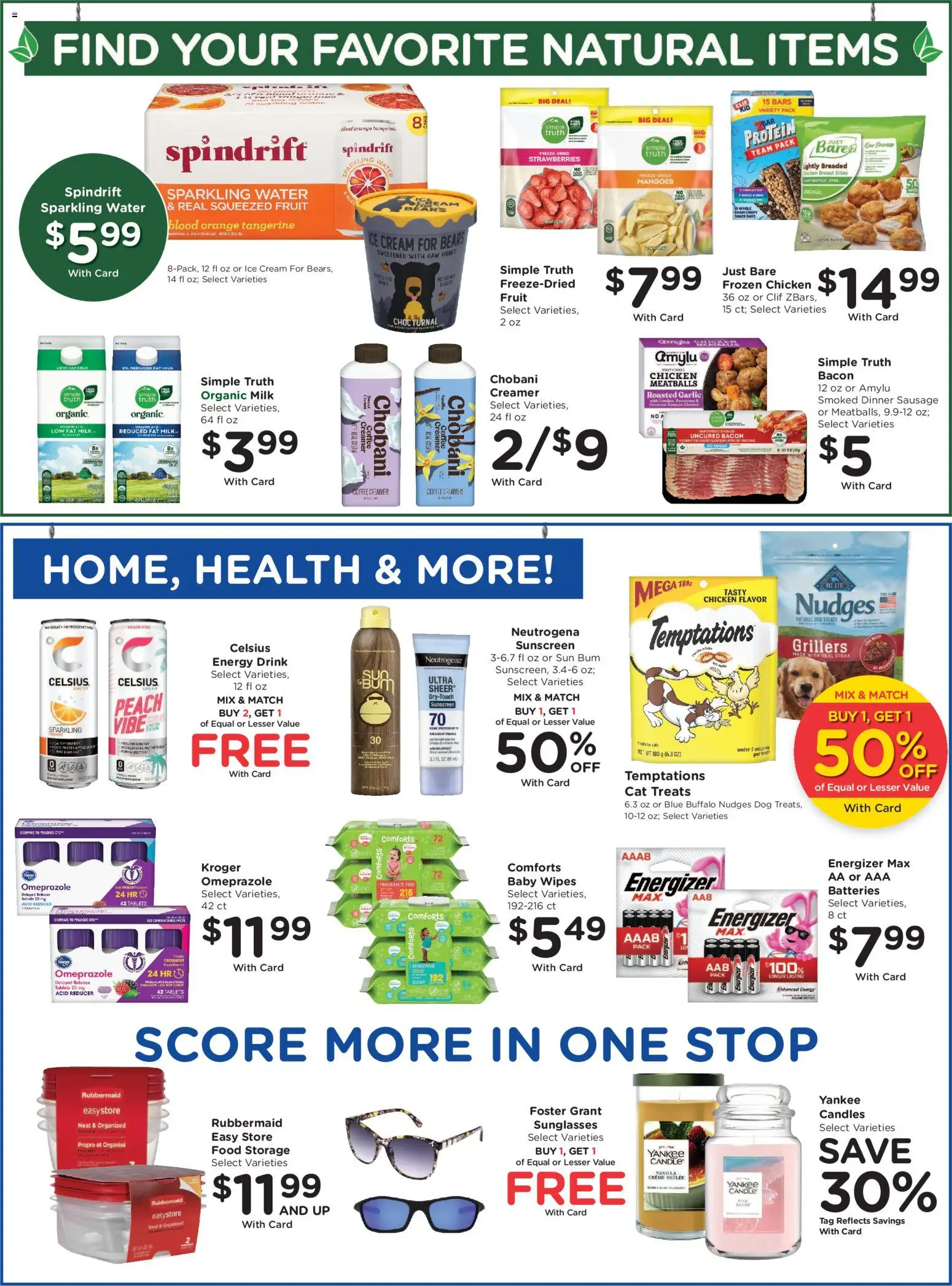 Fred Meyer Weekly Ad - valid from 06/24/2026 | Page: 11 | Products: Cream, Ice cream, Water, Peach