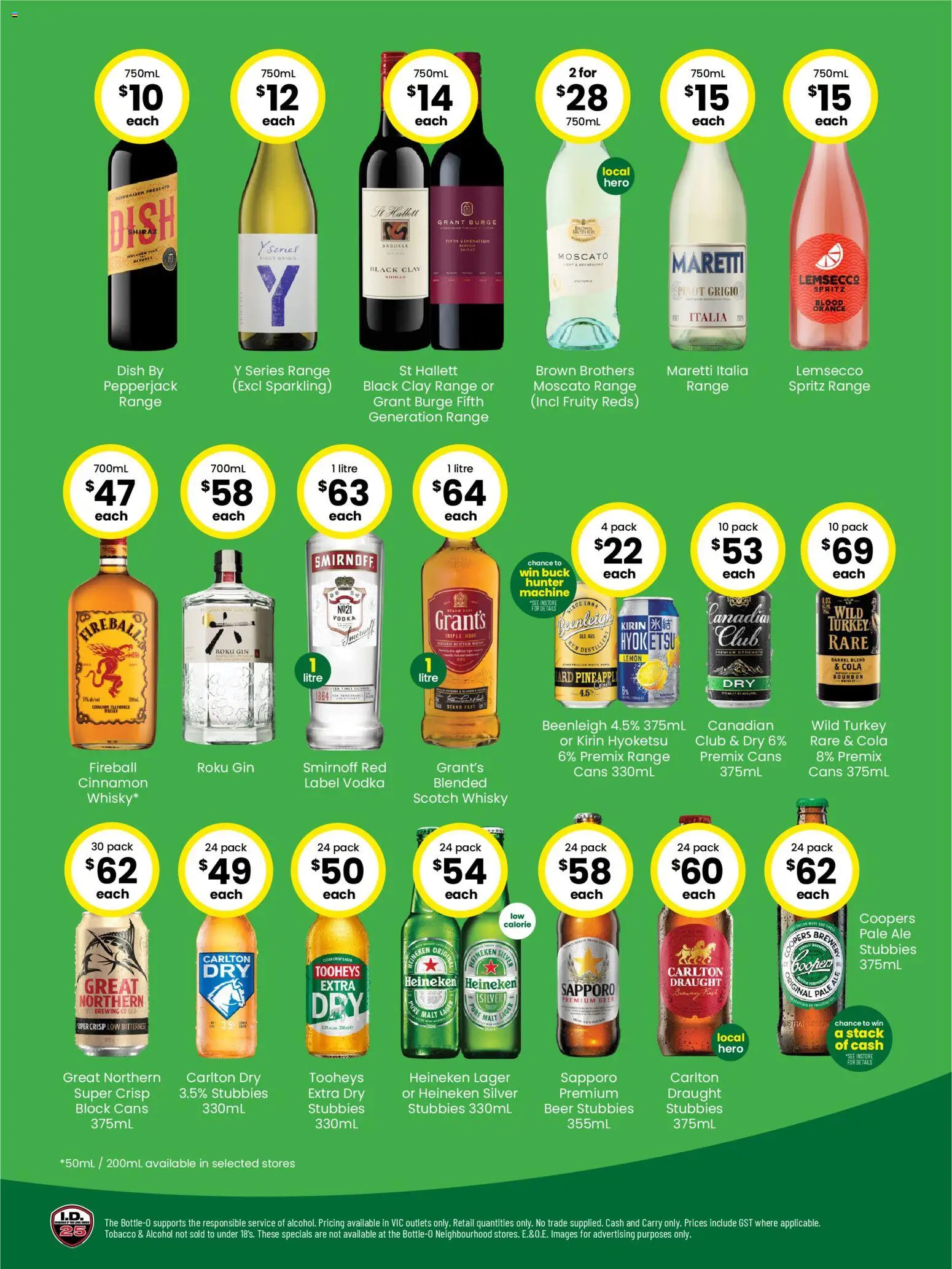 The Bottle-O catalogue - valid from 13.04.2026 | Page: 2 | Products: Beer, Bourbon, Lemon, Scotch