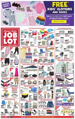 Preview of Ocean State Job Lot weekly ads valid from 08/06/2026