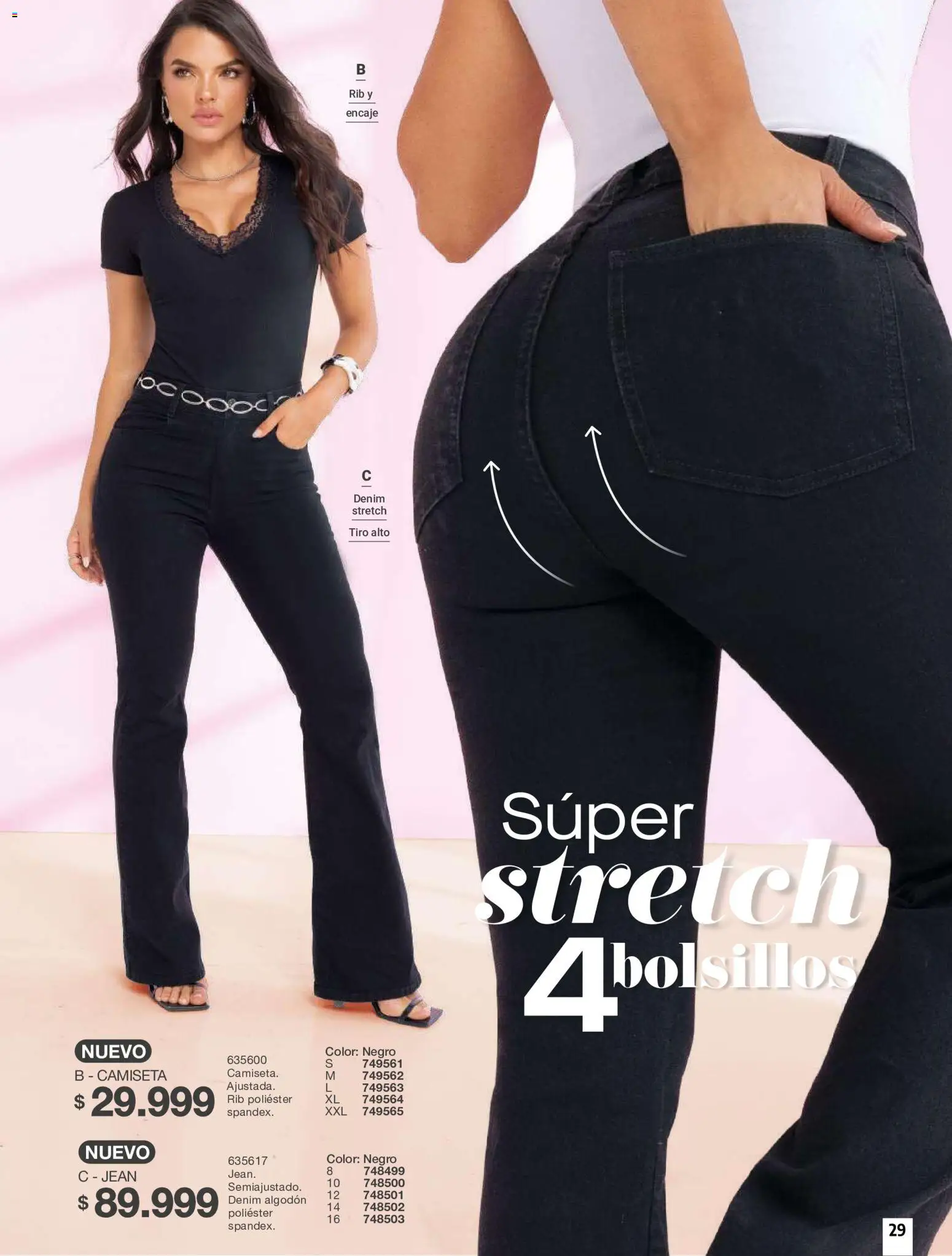 Carmel revista - valida desde el 11/08/2026 | Página: 29 | Productos: Algodón, Jean, Camiseta