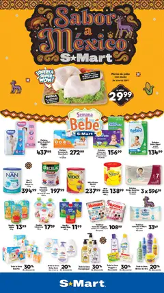 Vista previa de S-Mart folleto Ofertas de feria Monterrey, nuevo folleto de la tienda, válido en México a partir del 22/09/2026