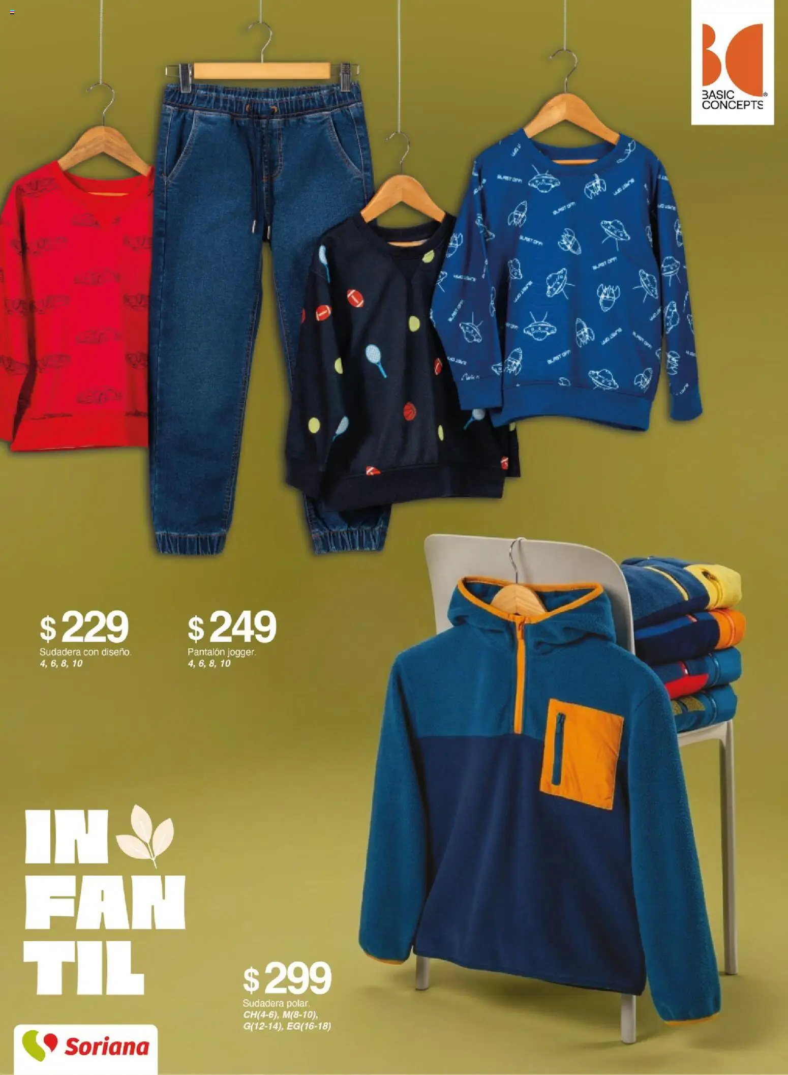 Nuevas ofertas de Soriana válidas en toda la República Mexicana desde el 30/09/2026. ¡Encuentra las mejores ofertas en Soriana catálogo otoño invierno! | Página: 16 | Productos: Sudadera