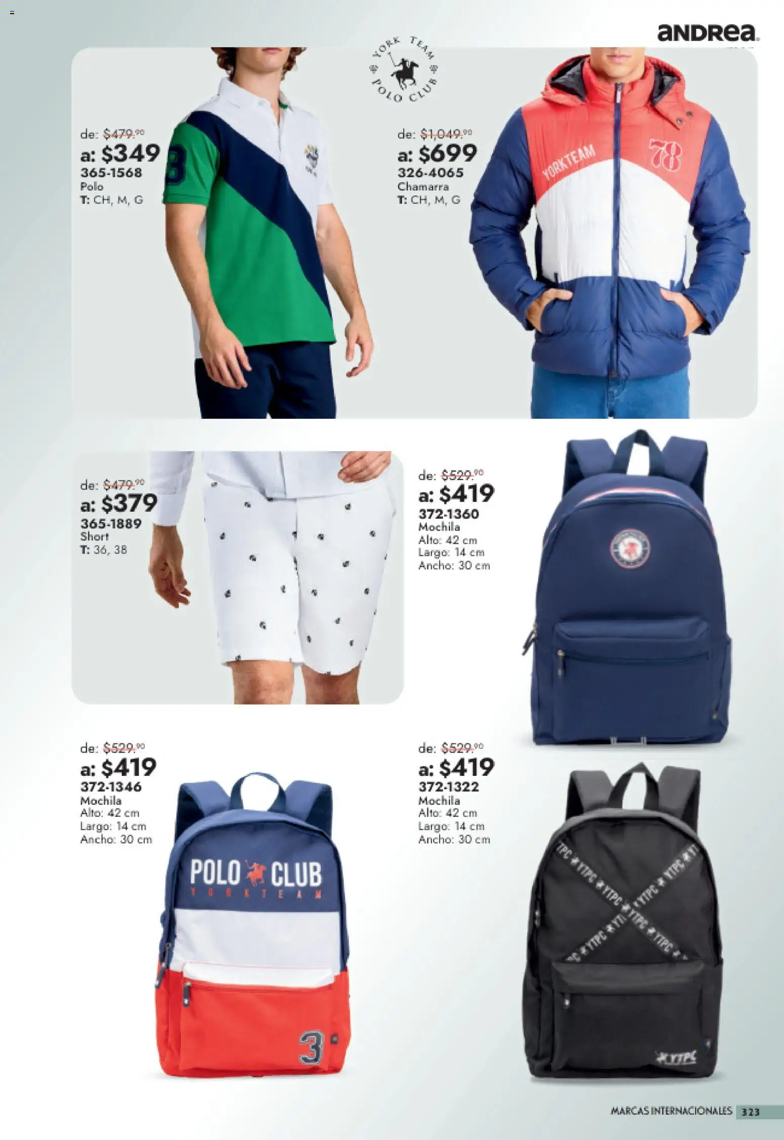 Nuevas ofertas de Andrea válidas en toda la República Mexicana desde el 26/07/2026. ¡Encuentra las mejores ofertas en Andrea catálogo Outlet! | Página: 323