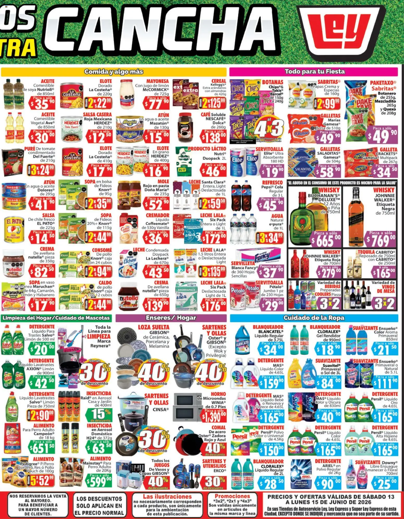 Nuevas ofertas de Casa Ley válidas en toda la República Mexicana desde el 13.06.2026. ¡Encuentra las mejores ofertas en Casa Ley folleto Autoservicio La Paz, BCS! | Página: 4