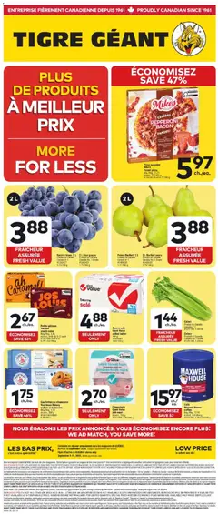 Preview of Giant Tiger weekly flyer / circulaire from shop Giant Tiger valid from Sep 9, 2026