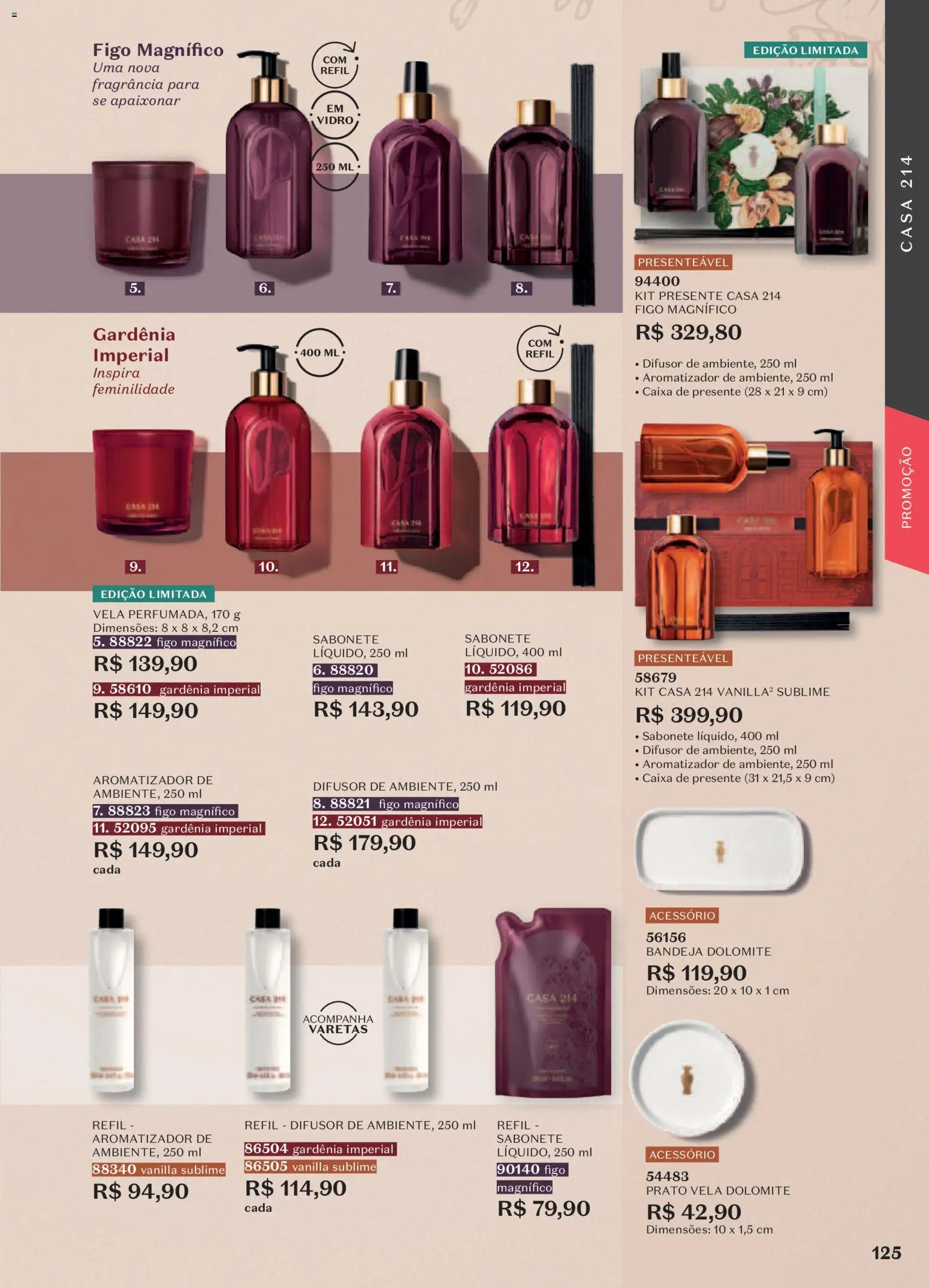O Boticário Folheto - válido de 29/06/2026 | Página: 129 | Produtos: Difusor, Cará, Caixa, Sabonete