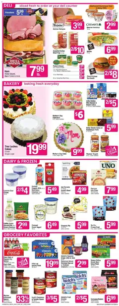 Preview of Shaw's weekly ads valid from 08.05.2026 | Page: 3 | Products: Powder, Yogurt, Chips, Cream