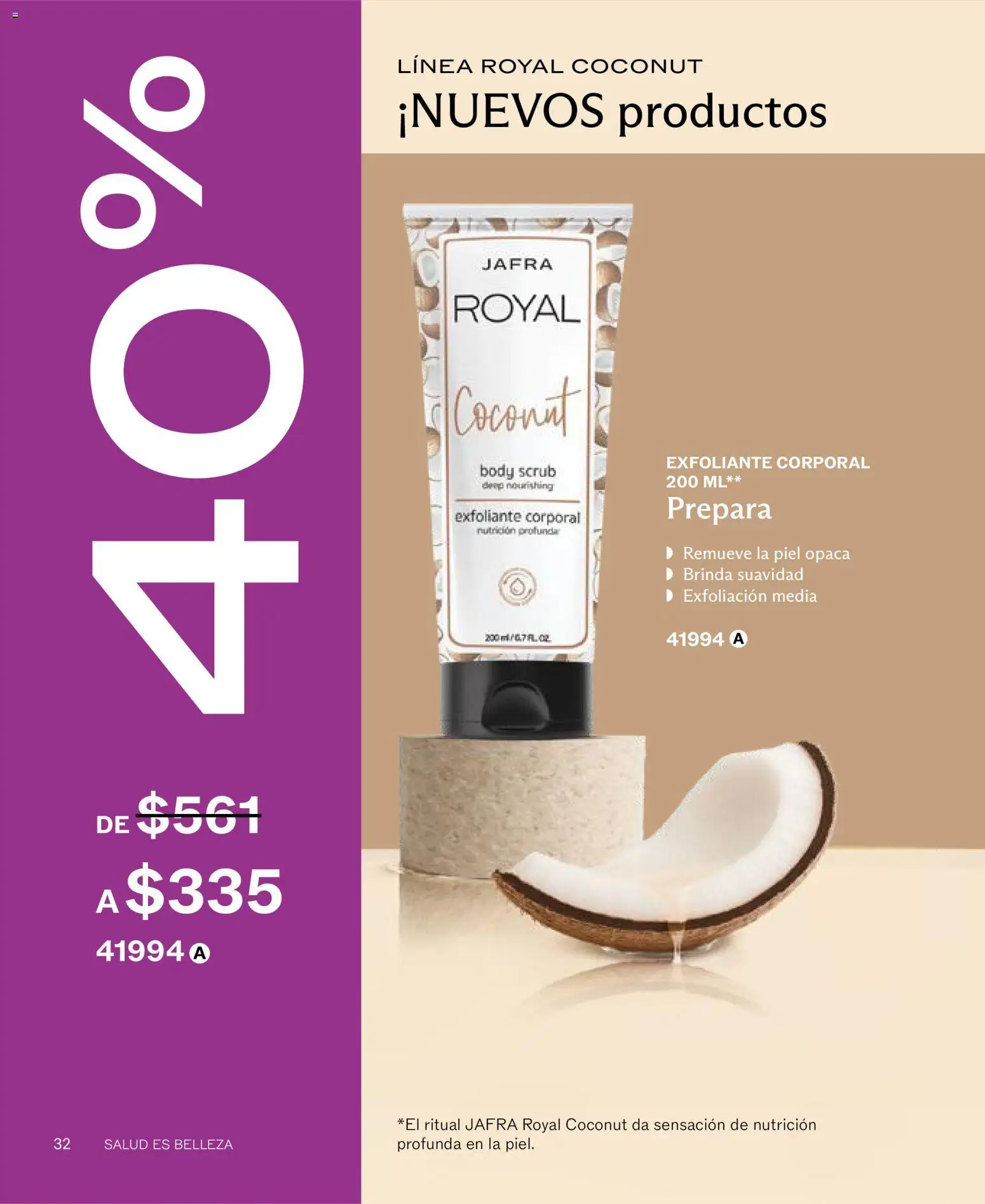 Nuevas ofertas de JAFRA válidas en toda la República Mexicana desde el 01/07/2026. ¡Encuentra las mejores ofertas en JAFRA catálogo! | Página: 32