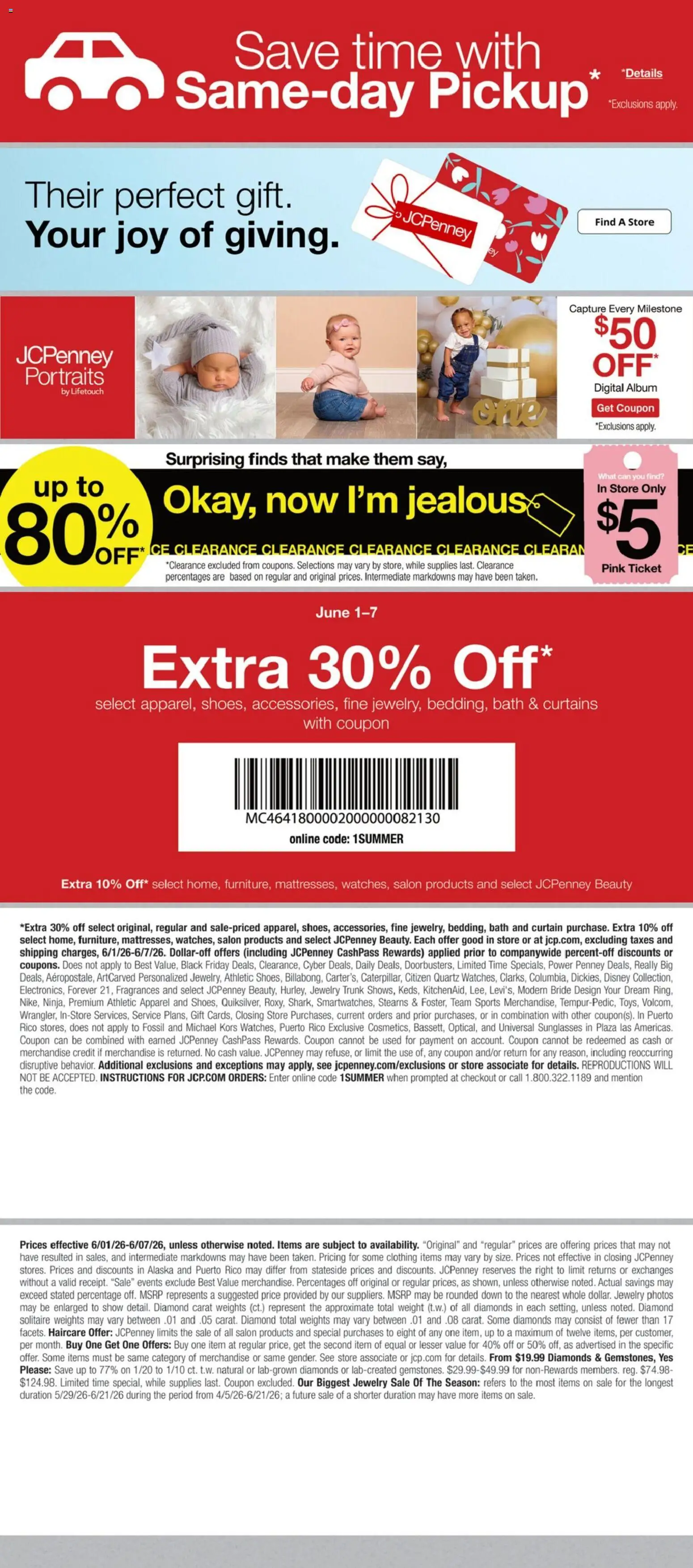The new JCPenney flyer is now online. See all June offers on your mobile and save! | United States