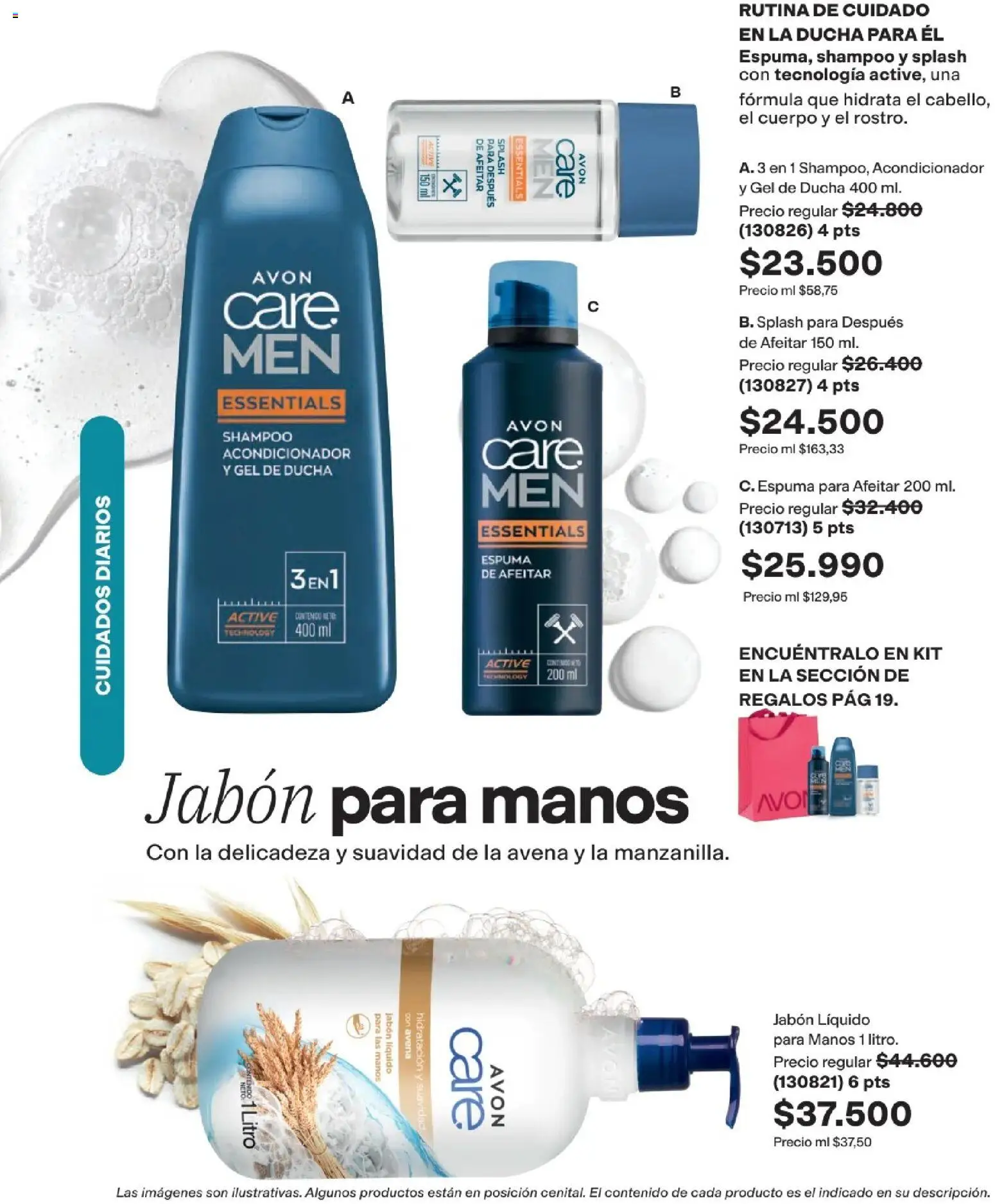 Avon revista - valida desde el 01.08.2026 | Página: 160 | Productos: Espuma, Jabón líquido, Shampoo, Ducha