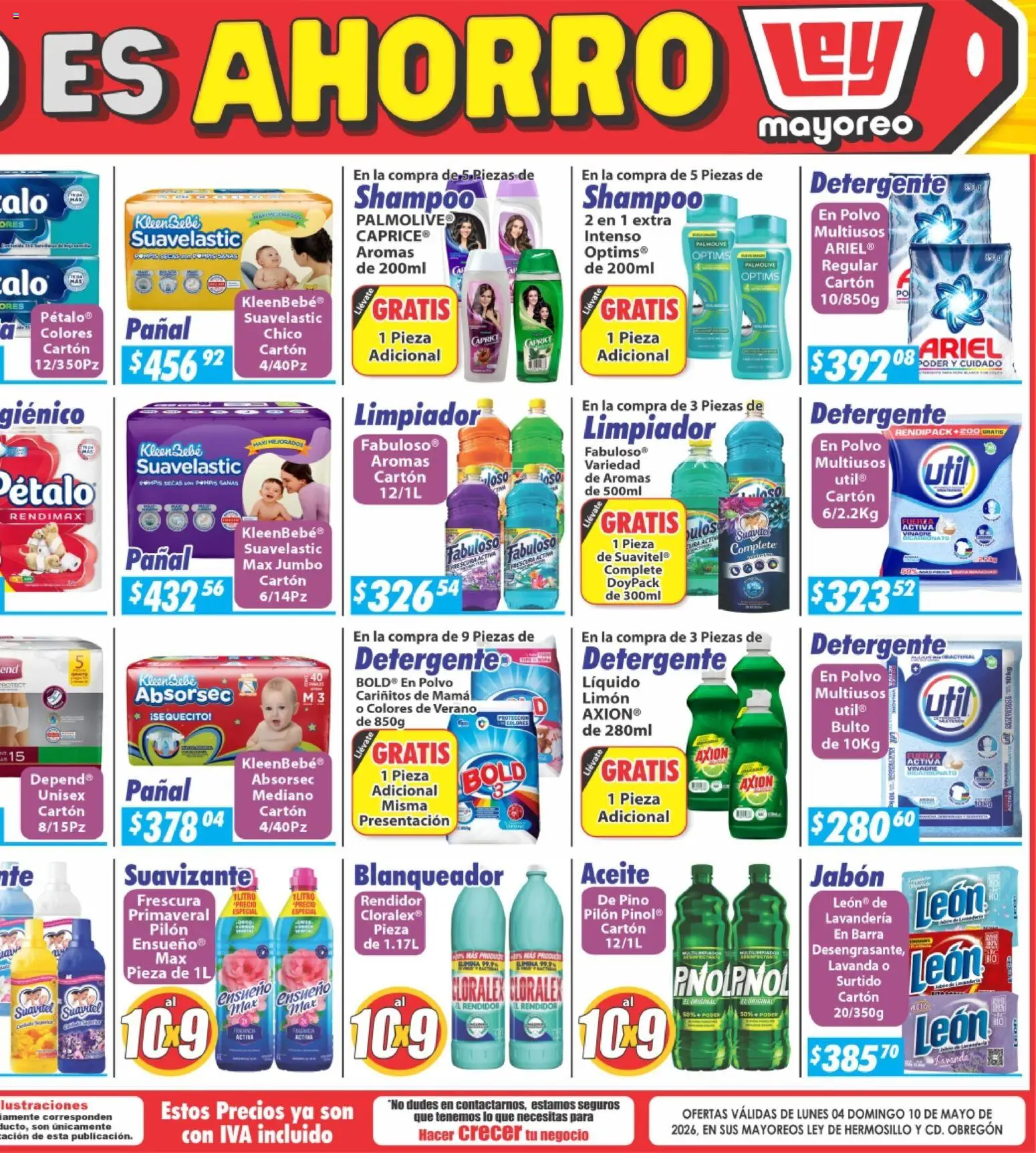 Nuevas ofertas de Casa Ley válidas en toda la República Mexicana desde el 04.05.2026. ¡Encuentra las mejores ofertas en Casa Ley folleto Hermosillo! | Página: 4