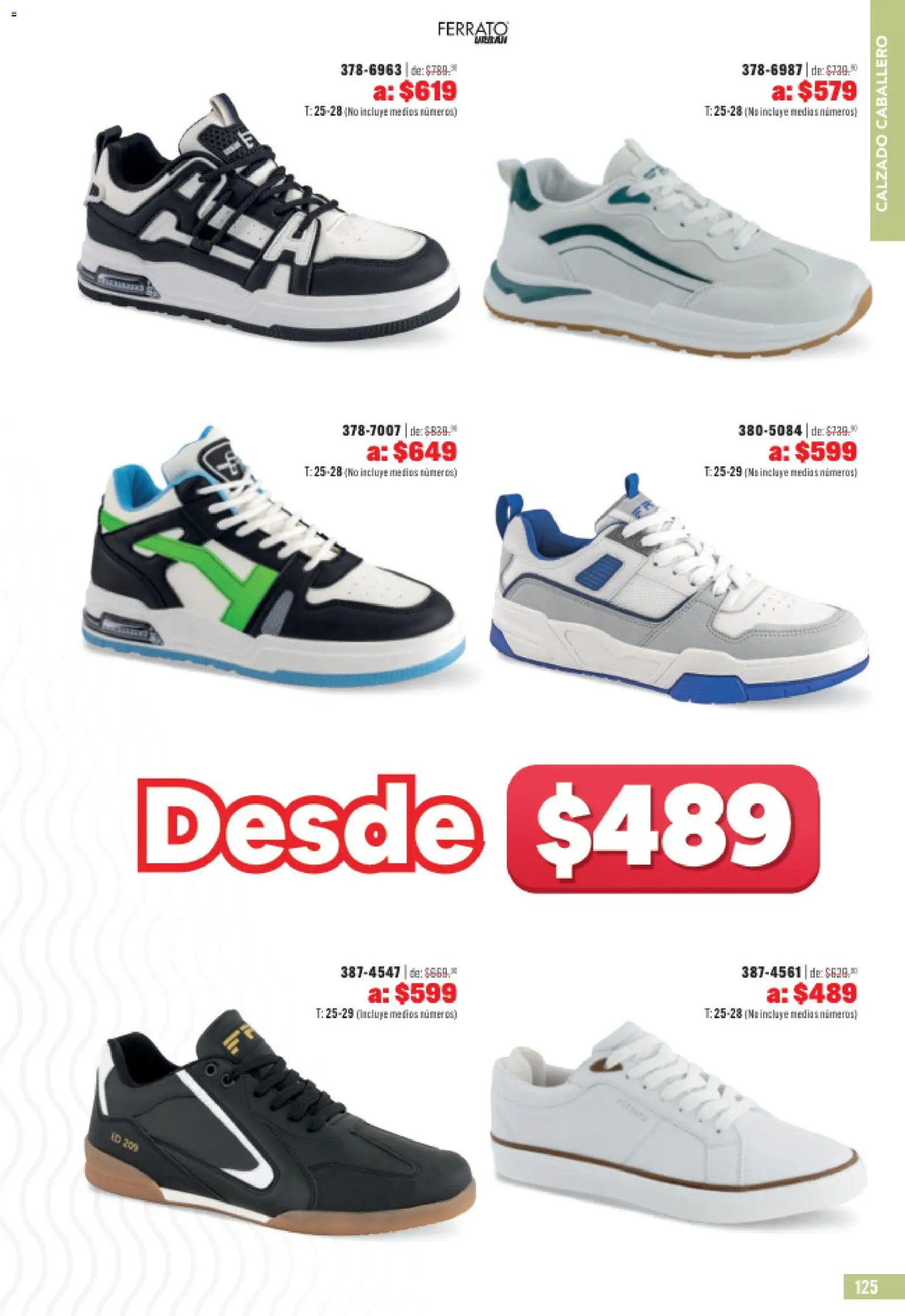 Nuevas ofertas de Andrea válidas en toda la República Mexicana desde el 31.05.2026. ¡Encuentra las mejores ofertas en Andrea catálogo Outlet! | Página: 125
