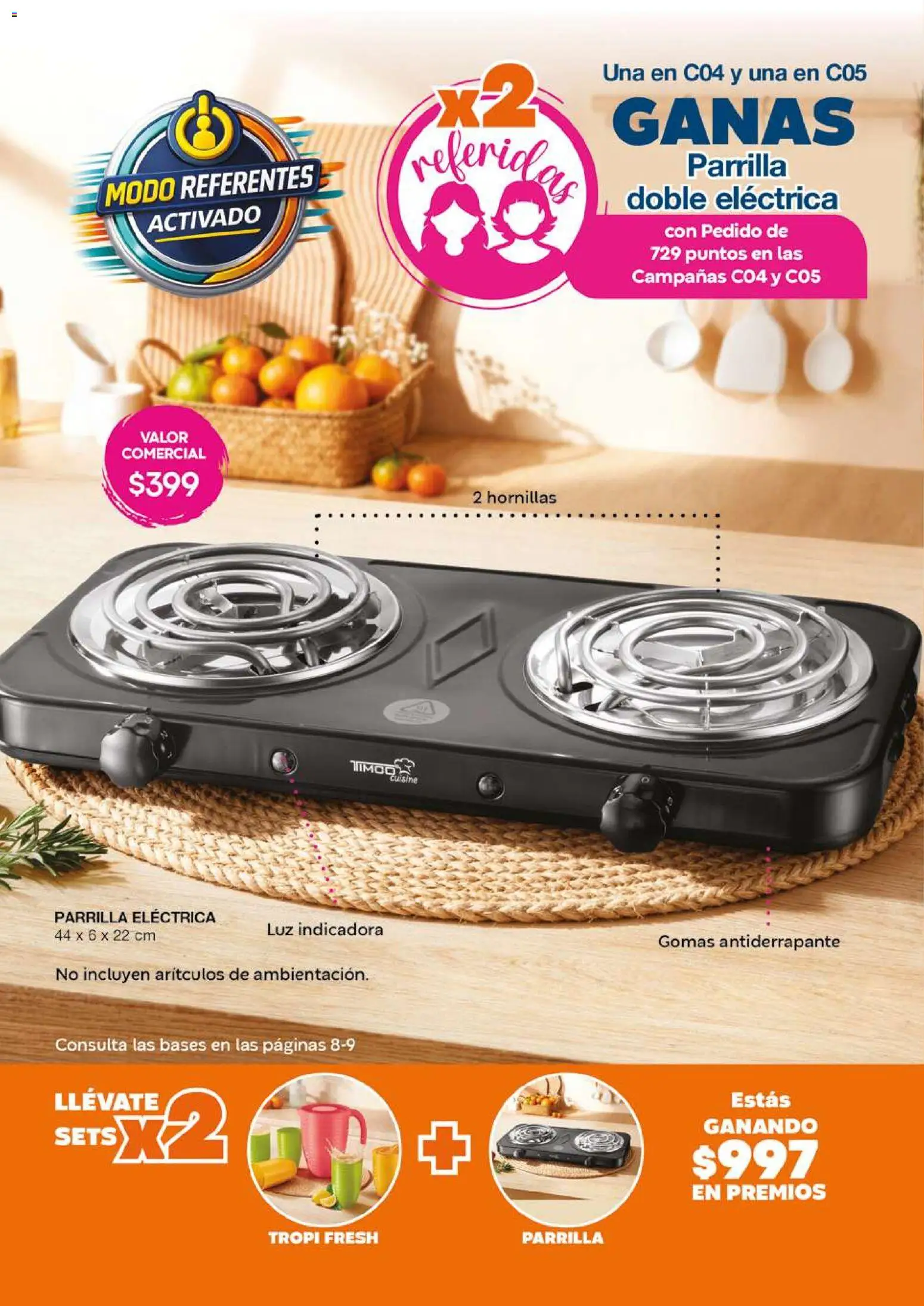 Nuevas ofertas de Fuller válidas en toda la República Mexicana desde el 27.05.2026. ¡Encuentra las mejores ofertas en Fuller Gana Más 4 2026! | Página: 6 | Productos: Parrilla