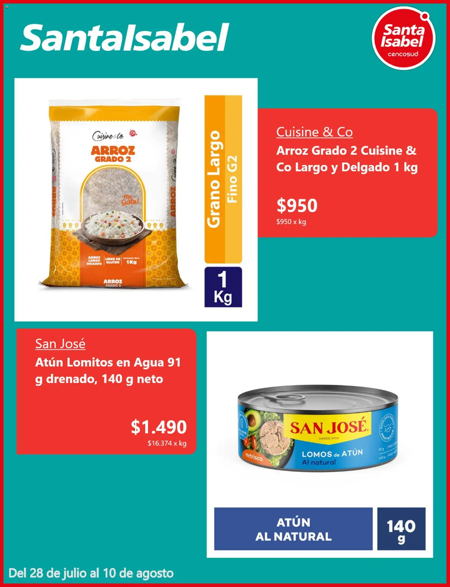 Santa Isabel Ofertas │ válido desde el 27.07.2026 | Página: 2